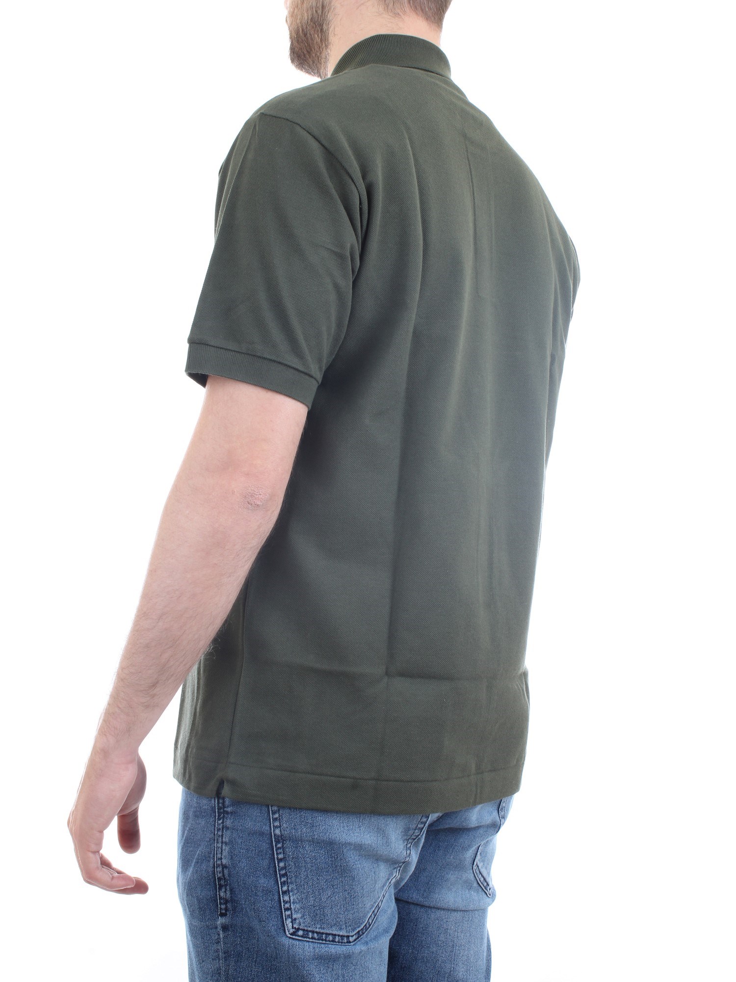 Lacoste L.12.12 Khaki green Clothing Man Polo shirt Lacoste L.12.12 Khaki green Clothing Man Polo shirt