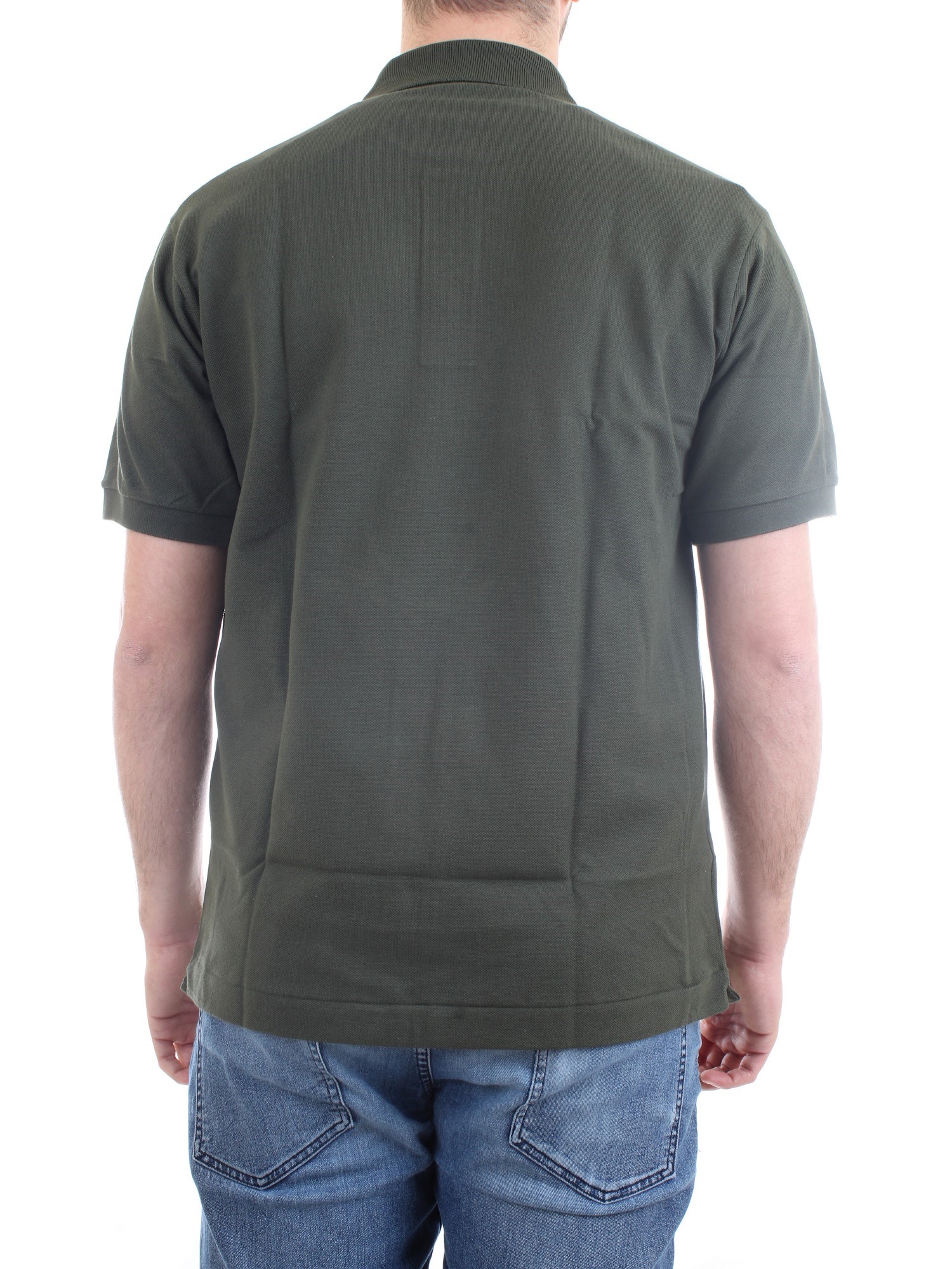 Lacoste L.12.12 Khaki green Clothing Man Polo shirt Lacoste L.12.12 Khaki green Clothing Man Polo shirt