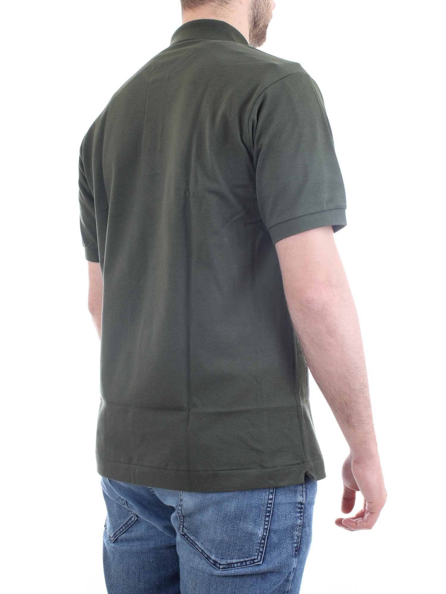 Lacoste L.12.12 Khaki green Clothing Man Polo shirt Lacoste L.12.12 Khaki green Clothing Man Polo shirt
