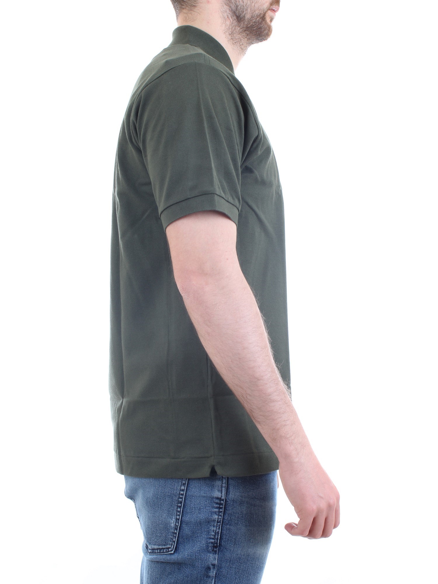 Lacoste L.12.12 Khaki green Clothing Man Polo shirt Lacoste L.12.12 Khaki green Clothing Man Polo shirt