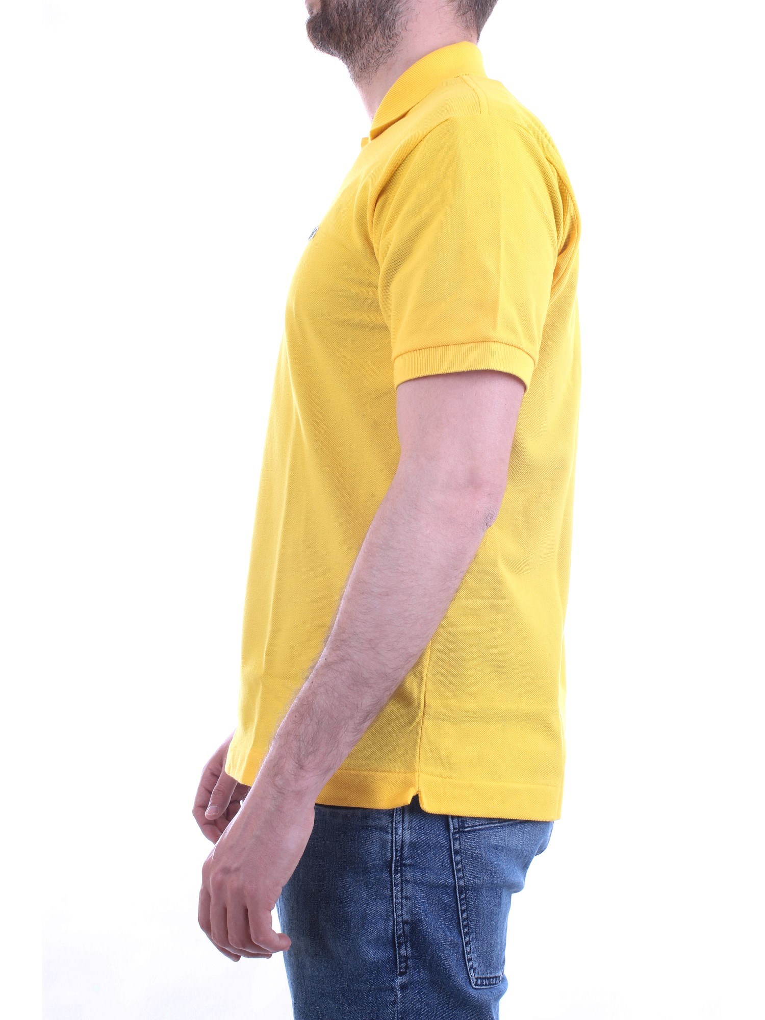 Lacoste L.12.12 Ochre Clothing Man Polo shirt Lacoste L.12.12 Ochre Clothing Man Polo shirt