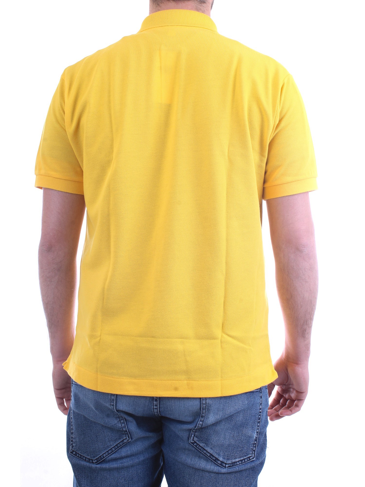 Lacoste L.12.12 Ochre Clothing Man Polo shirt Lacoste L.12.12 Ochre Clothing Man Polo shirt