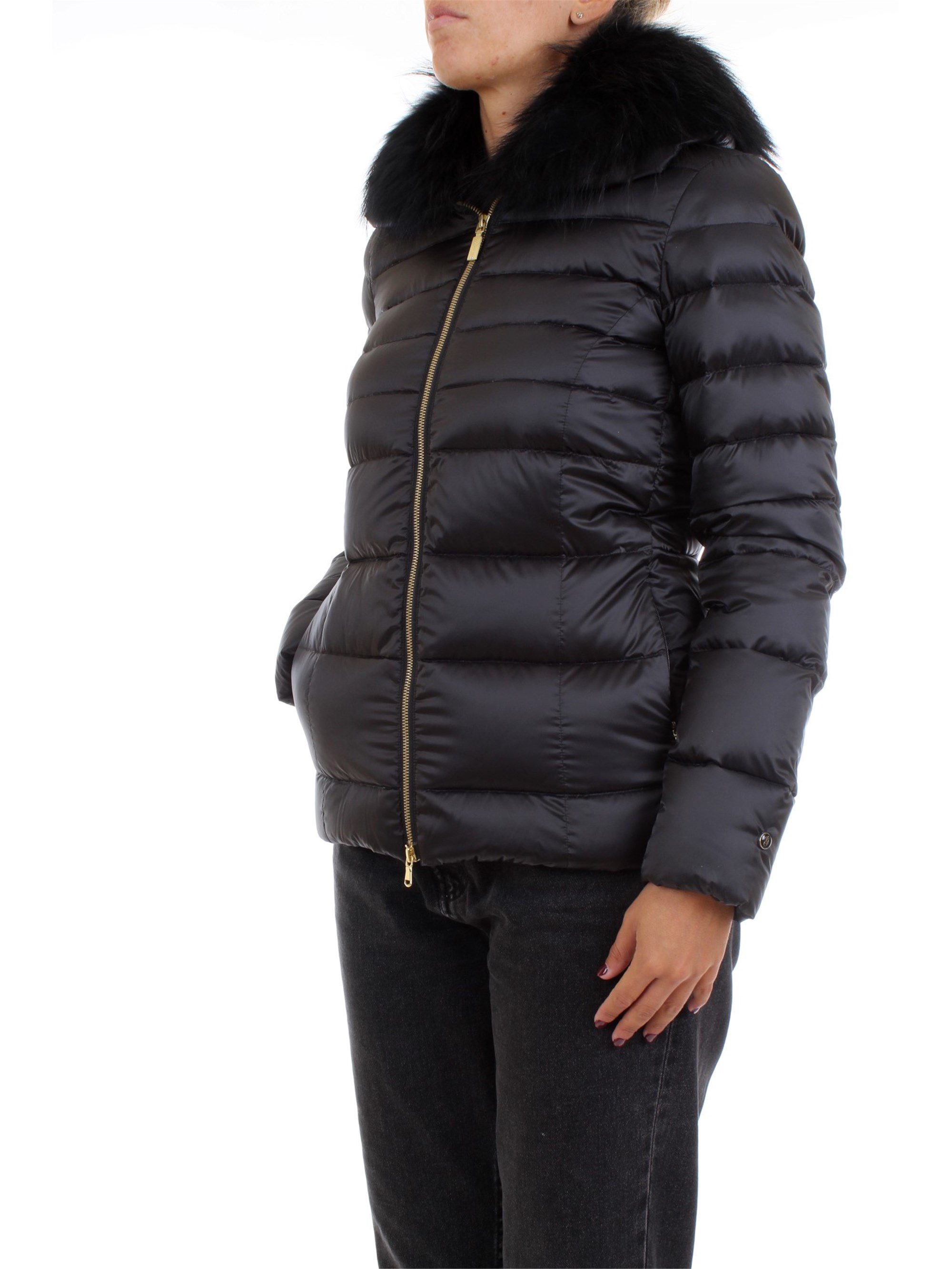 GEOSPIRIT GED0700 Black Clothing Woman Duvet GEOSPIRIT GED0700 Black Clothing Woman Duvet