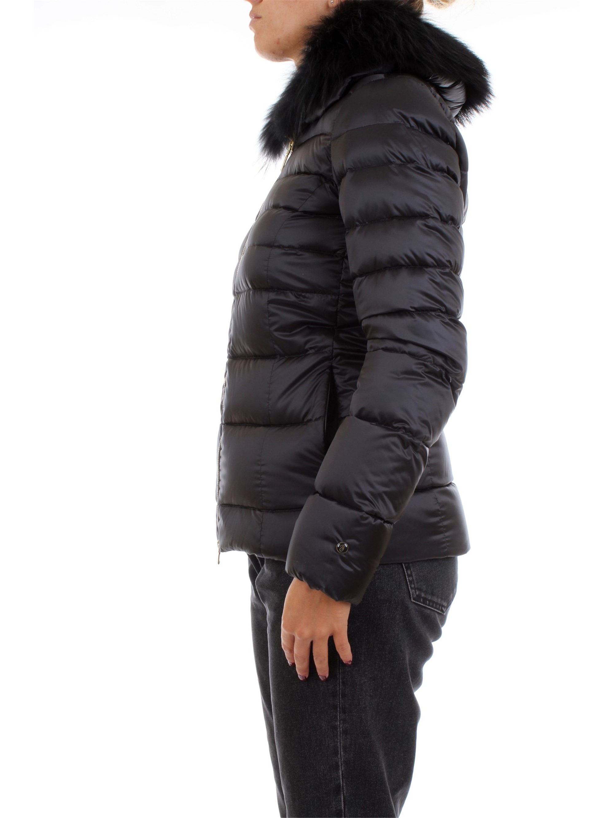 GEOSPIRIT GED0700 Black Clothing Woman Duvet GEOSPIRIT GED0700 Black Clothing Woman Duvet