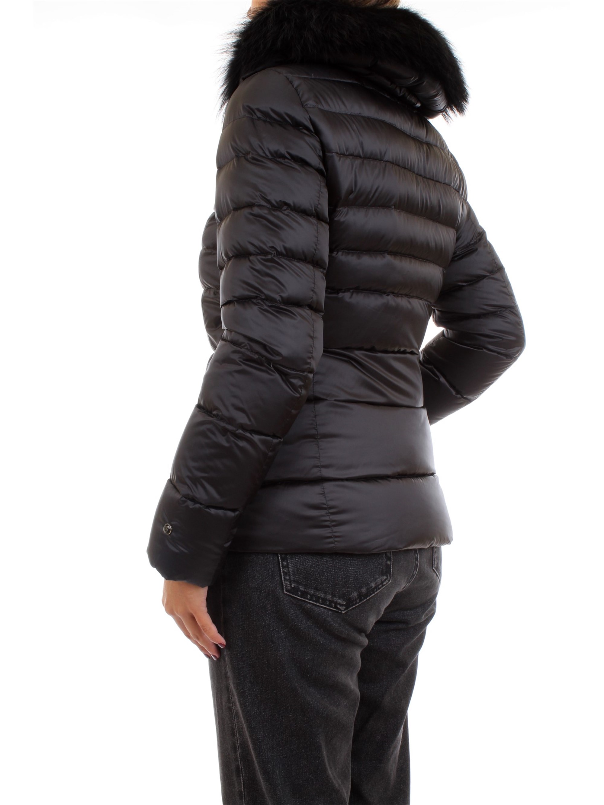 GEOSPIRIT GED0700 Black Clothing Woman Duvet GEOSPIRIT GED0700 Black Clothing Woman Duvet