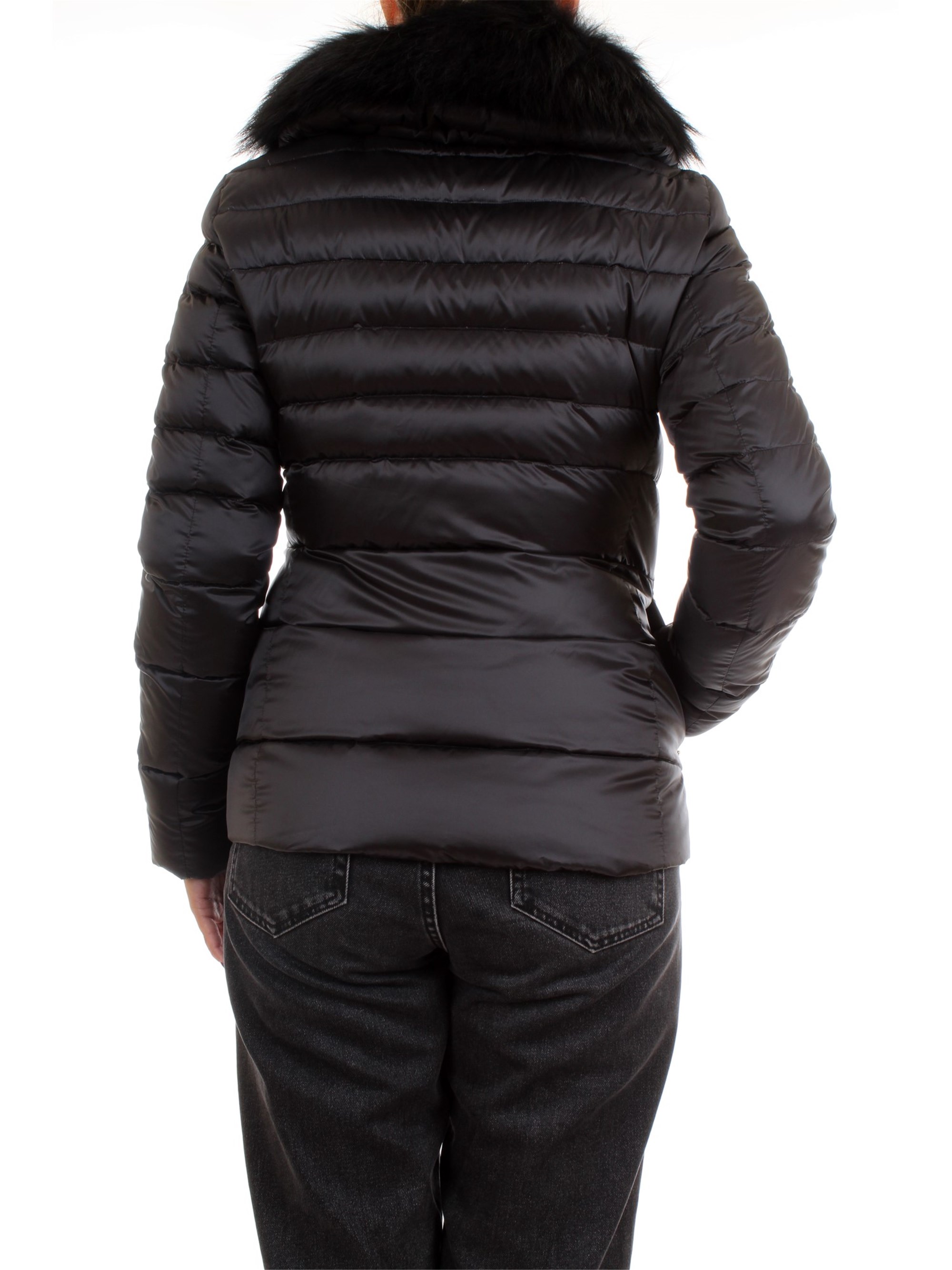 GEOSPIRIT GED0700 Black Clothing Woman Duvet GEOSPIRIT GED0700 Black Clothing Woman Duvet