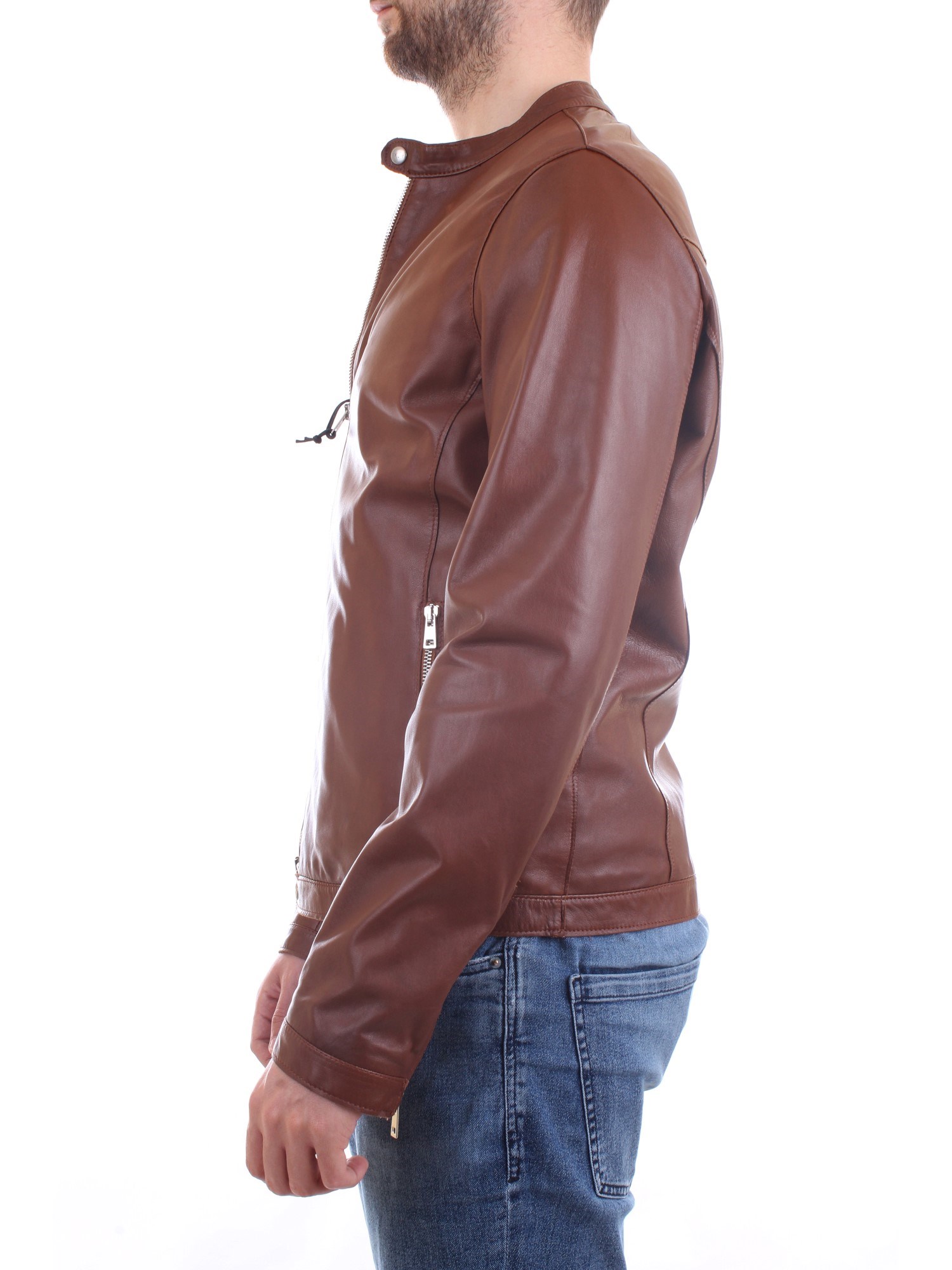 EMANUELE CURCI LUCA Leather Clothing Man Jacket EMANUELE CURCI LUCA Leather Clothing Man Jacket