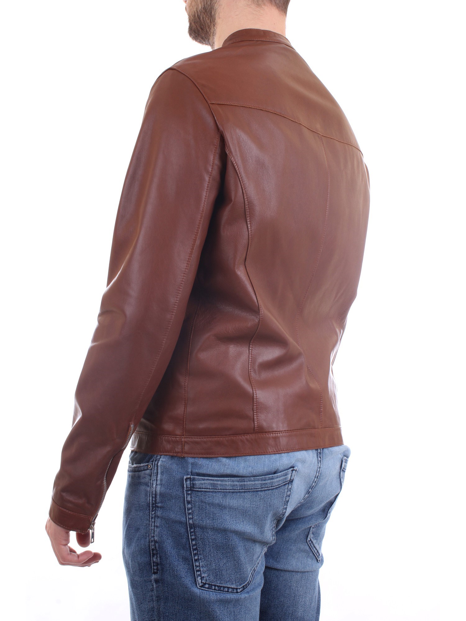 EMANUELE CURCI LUCA Leather Clothing Man Jacket EMANUELE CURCI LUCA Leather Clothing Man Jacket