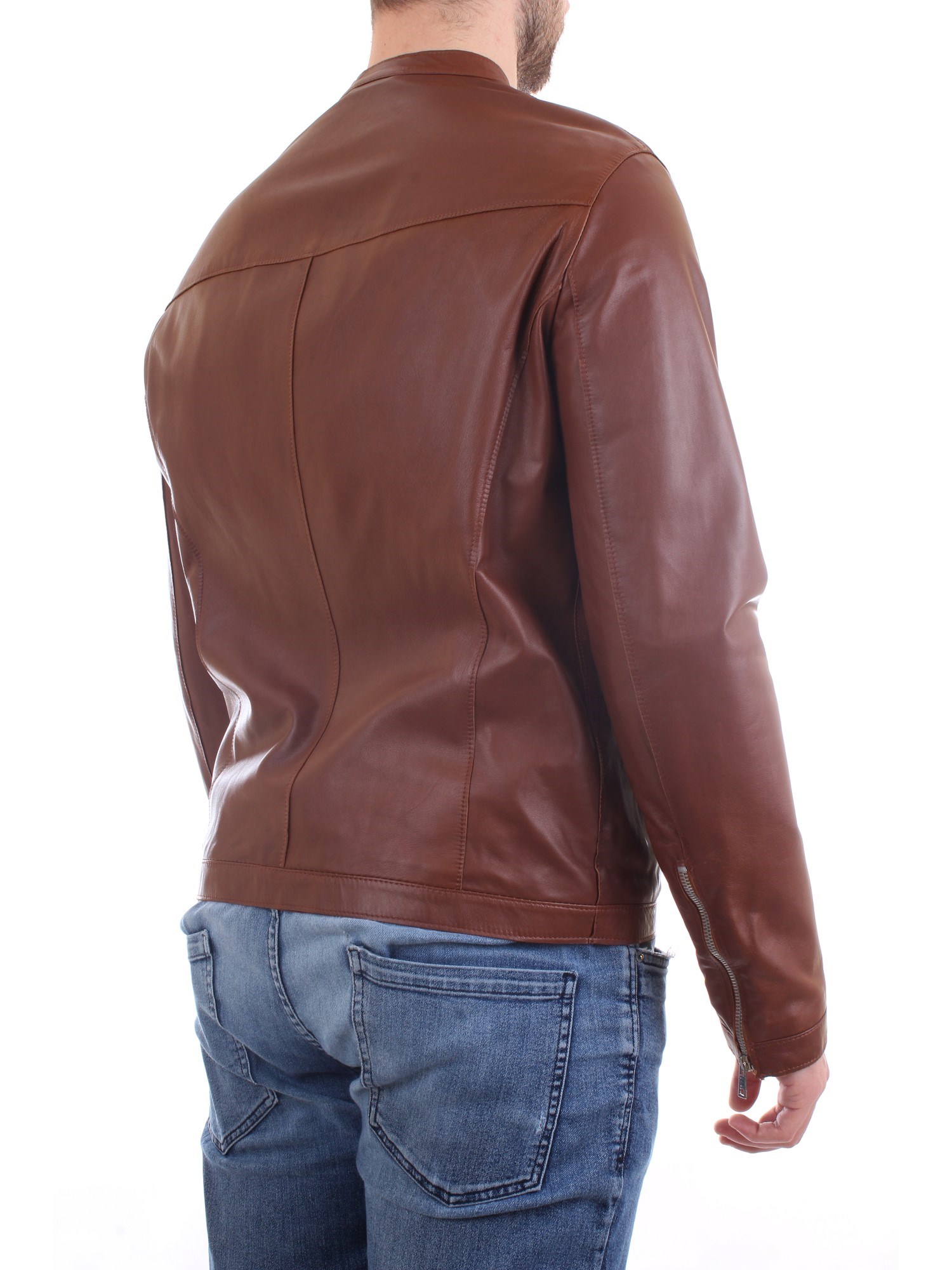 EMANUELE CURCI LUCA Leather Clothing Man Jacket EMANUELE CURCI LUCA Leather Clothing Man Jacket