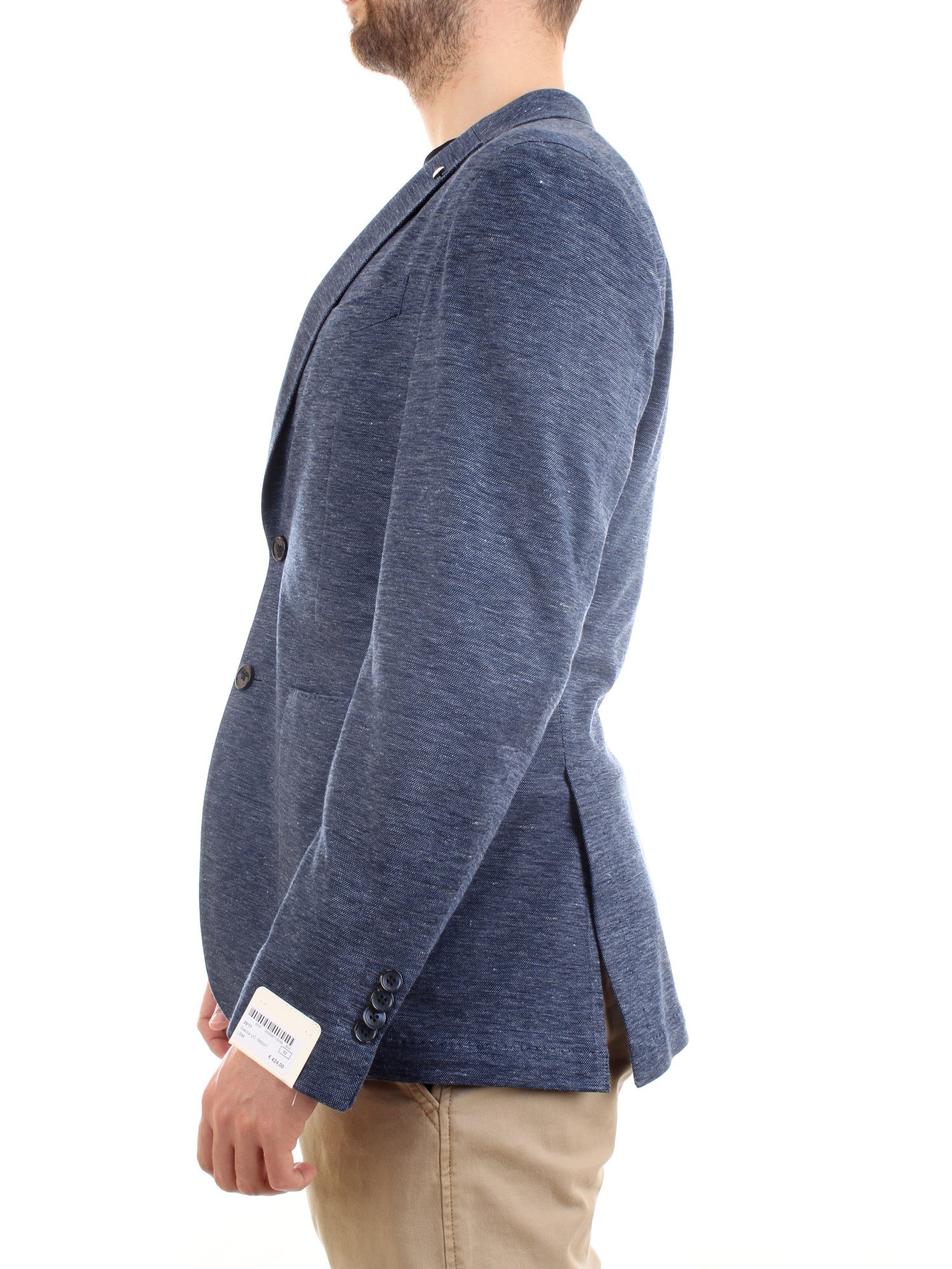 L.B.M. 1911 15754 Medium blue Clothing Man Jacket L.B.M. 1911 15754 Medium blue Clothing Man Jacket