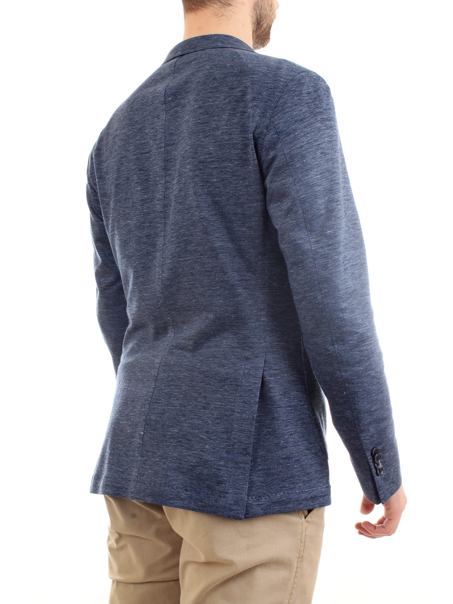 L.B.M. 1911 15754 Medium blue Clothing Man Jacket L.B.M. 1911 15754 Medium blue Clothing Man Jacket