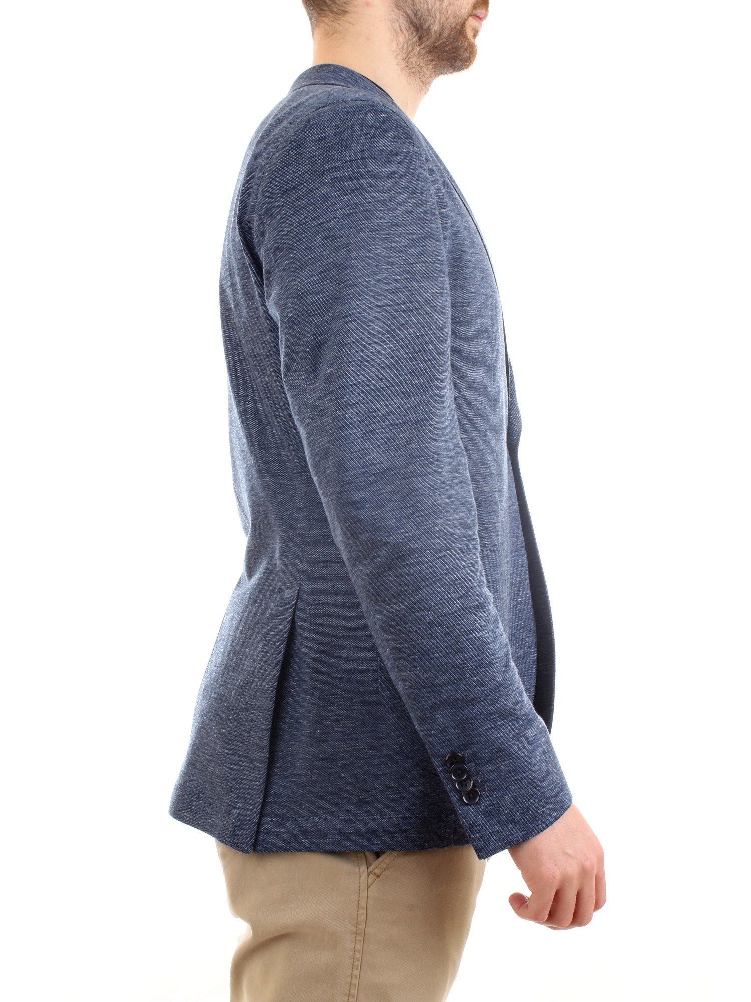 L.B.M. 1911 15754 Medium blue Clothing Man Jacket L.B.M. 1911 15754 Medium blue Clothing Man Jacket