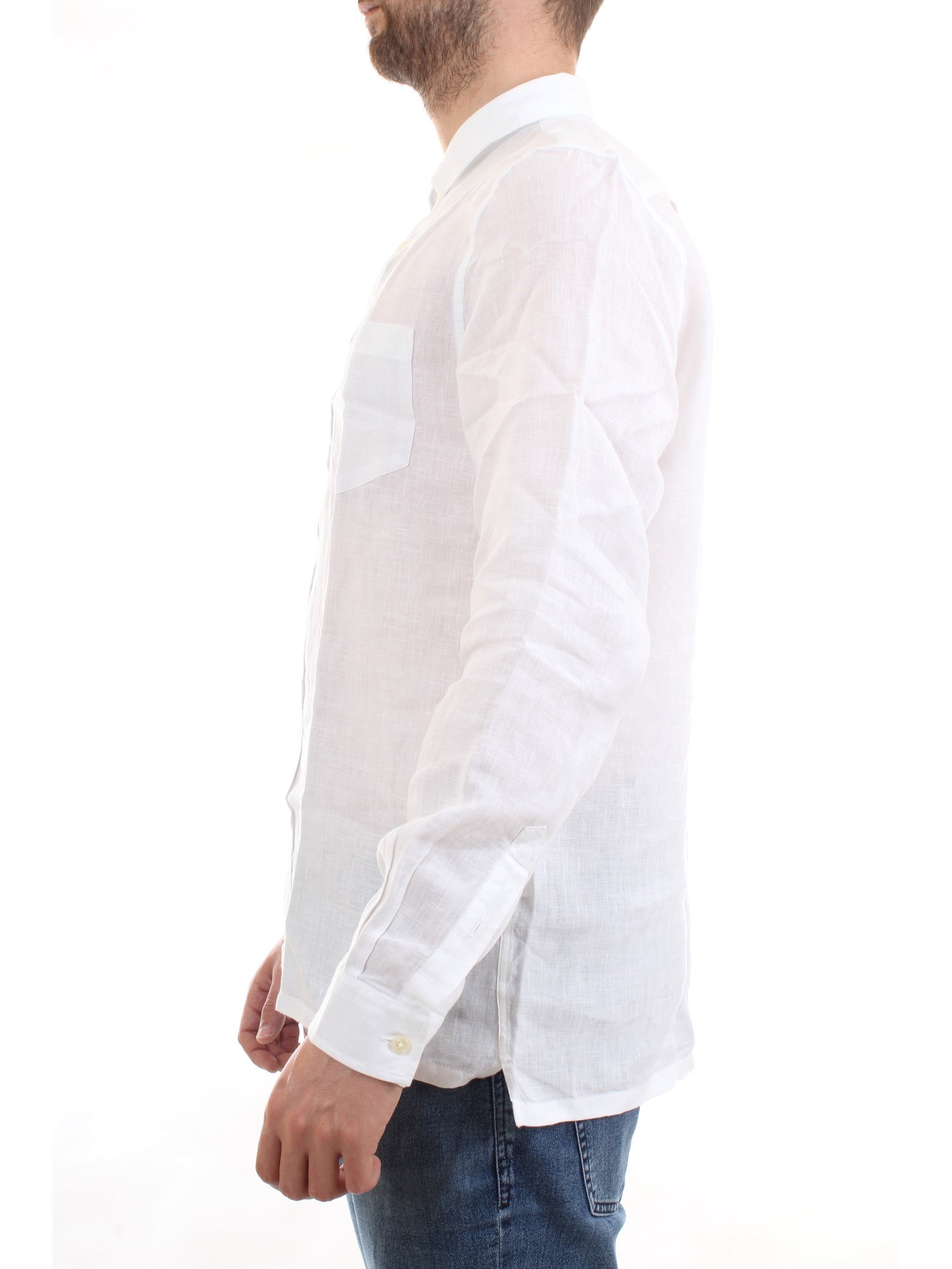 Lacoste CH4990 00 White Clothing Man Shirt Lacoste CH4990 00 White Clothing Man Shirt