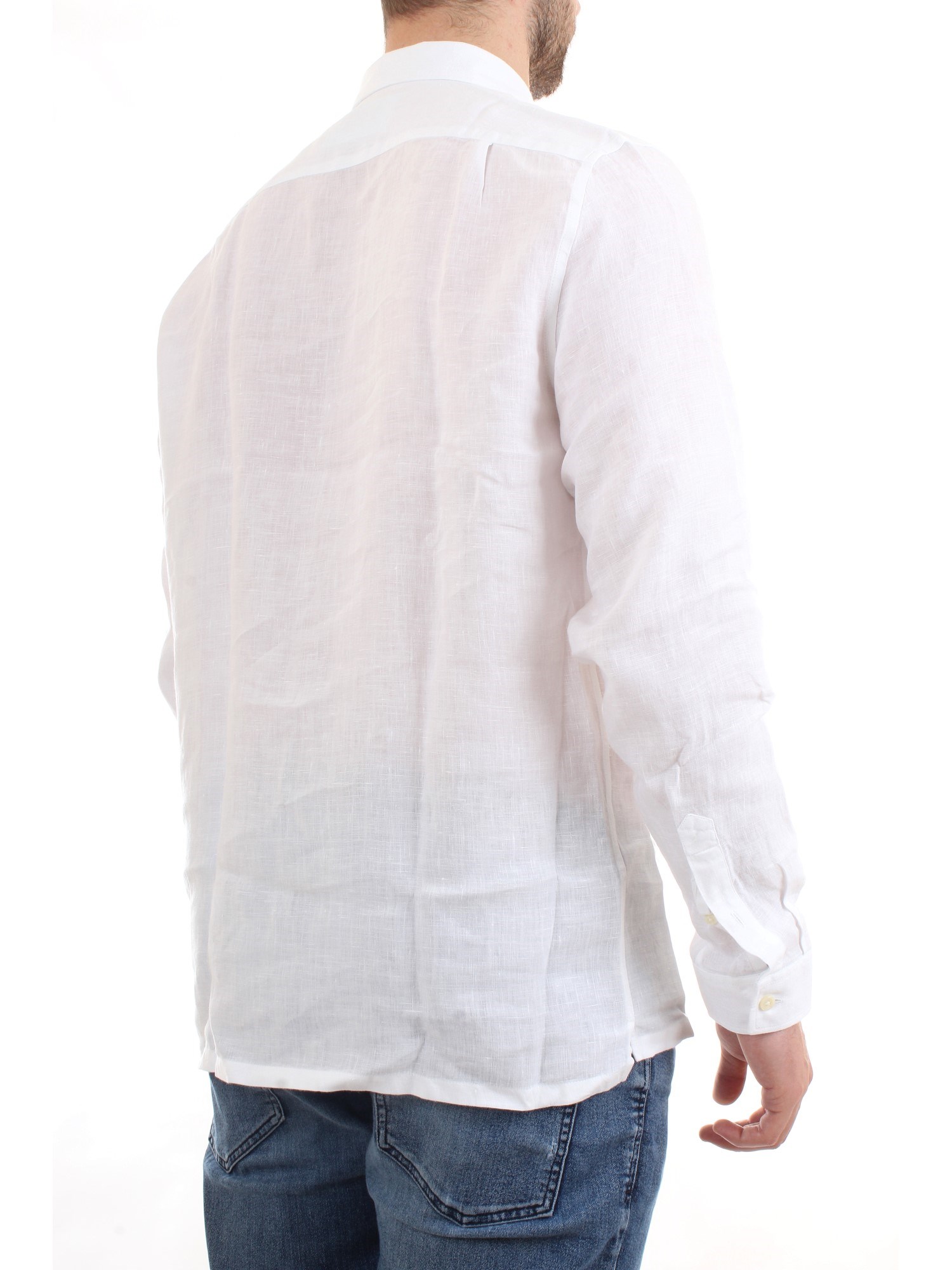 Lacoste CH4990 00 White Clothing Man Shirt Lacoste CH4990 00 White Clothing Man Shirt