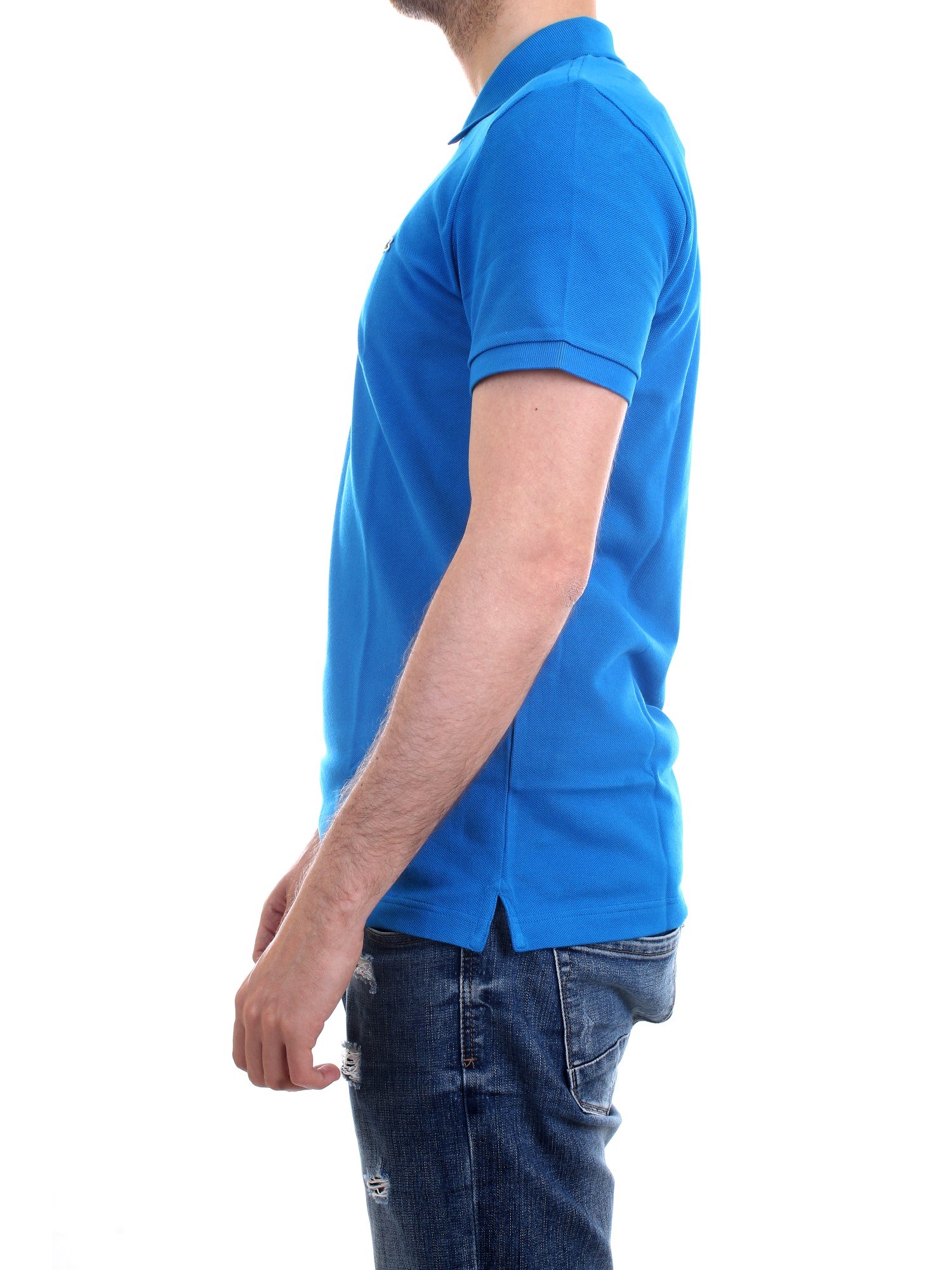 Lacoste PH4012 Medium blue Clothing Man Polo shirt Lacoste PH4012 Medium blue Clothing Man Polo shirt