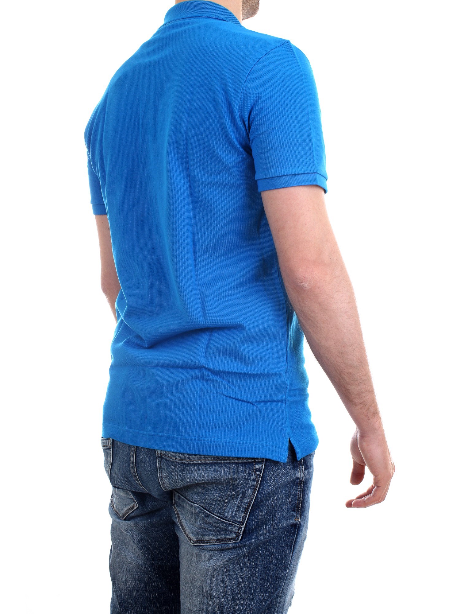 Lacoste PH4012 Medium blue Clothing Man Polo shirt Lacoste PH4012 Medium blue Clothing Man Polo shirt