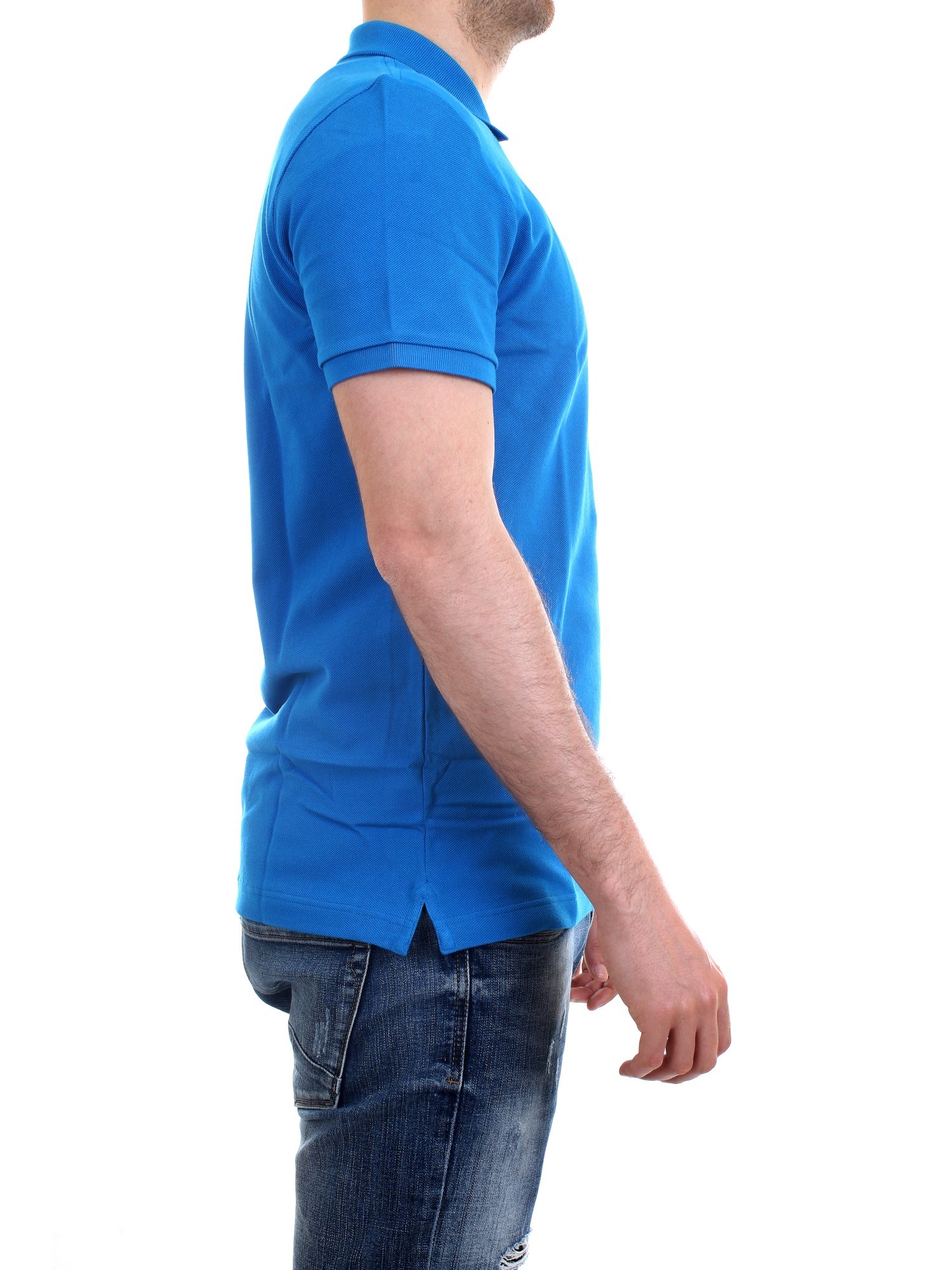 Lacoste PH4012 Medium blue Clothing Man Polo shirt Lacoste PH4012 Medium blue Clothing Man Polo shirt