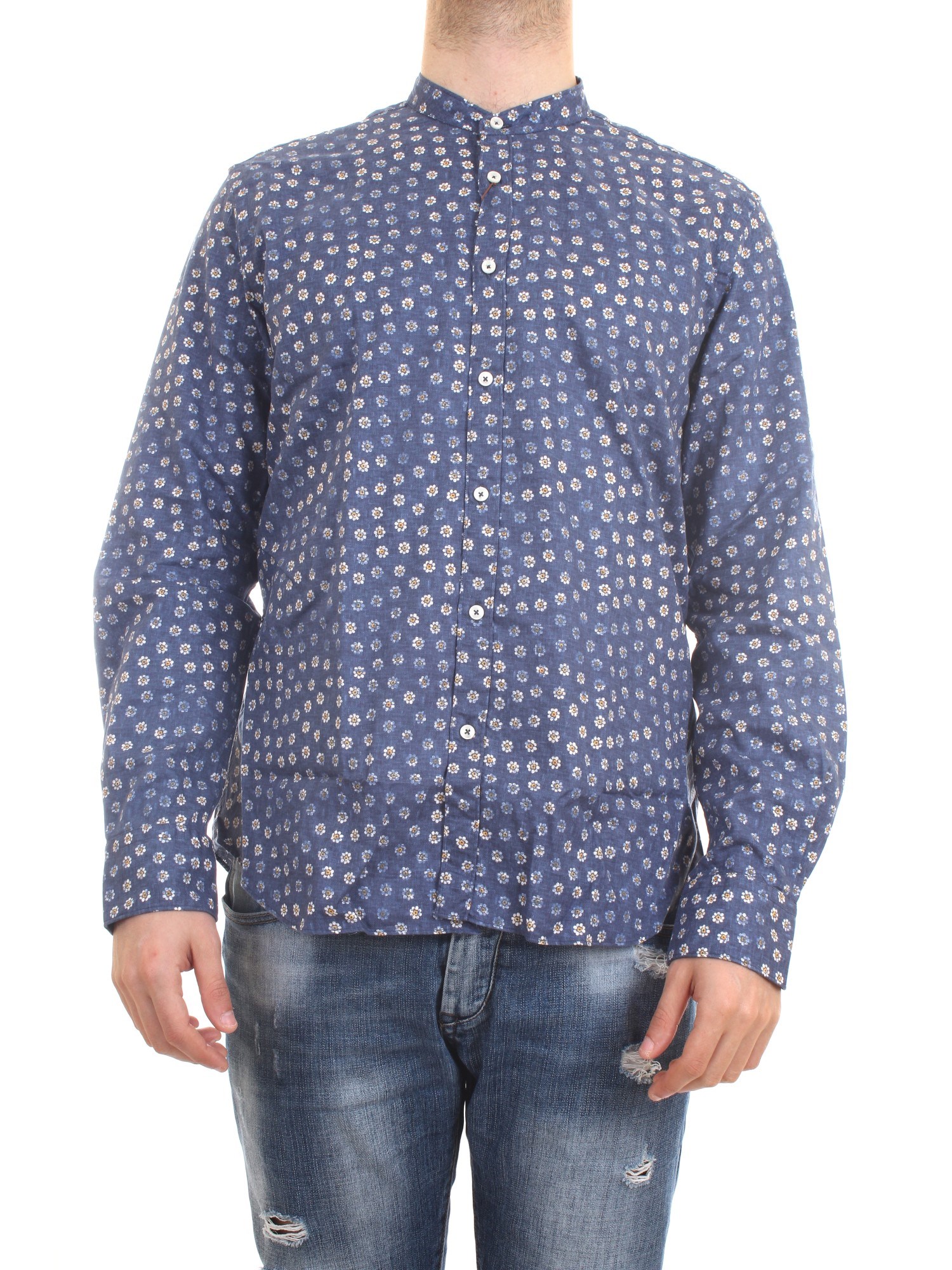 XACUS 81518.001 Blue Clothing Man Shirt XACUS 81518.001 Blue Clothing Man Shirt
