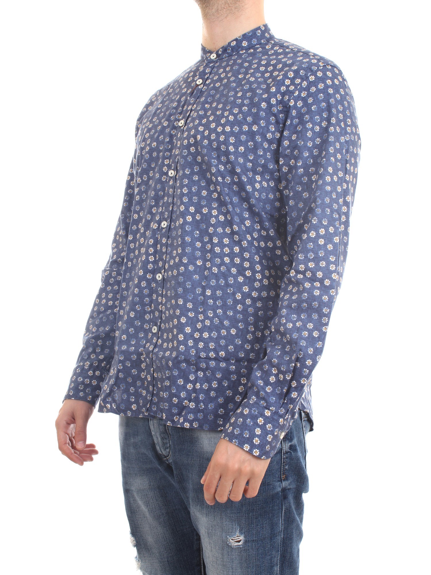 XACUS 81518.001 Blue Clothing Man Shirt XACUS 81518.001 Blue Clothing Man Shirt