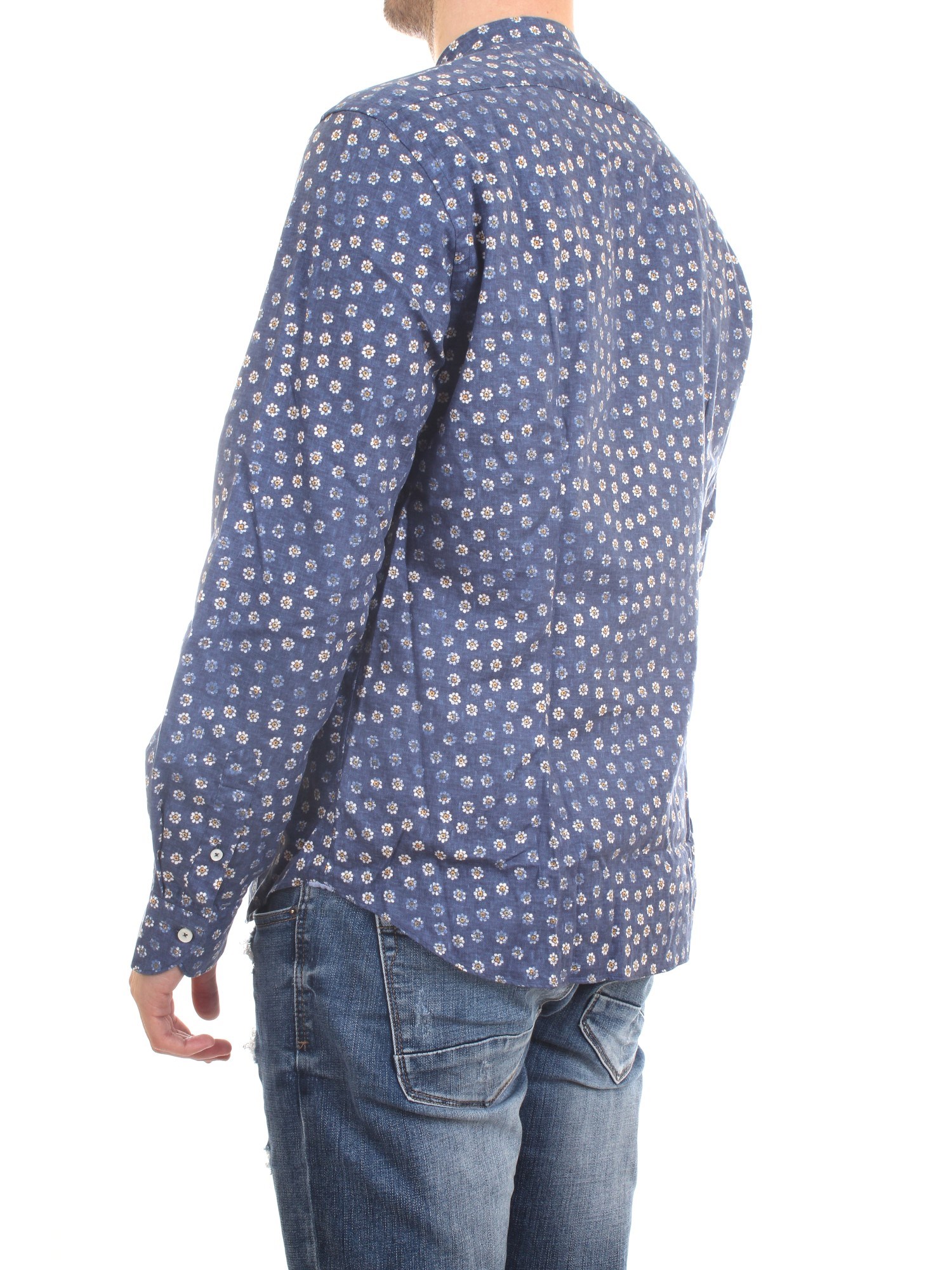 XACUS 81518.001 Blue Clothing Man Shirt XACUS 81518.001 Blue Clothing Man Shirt