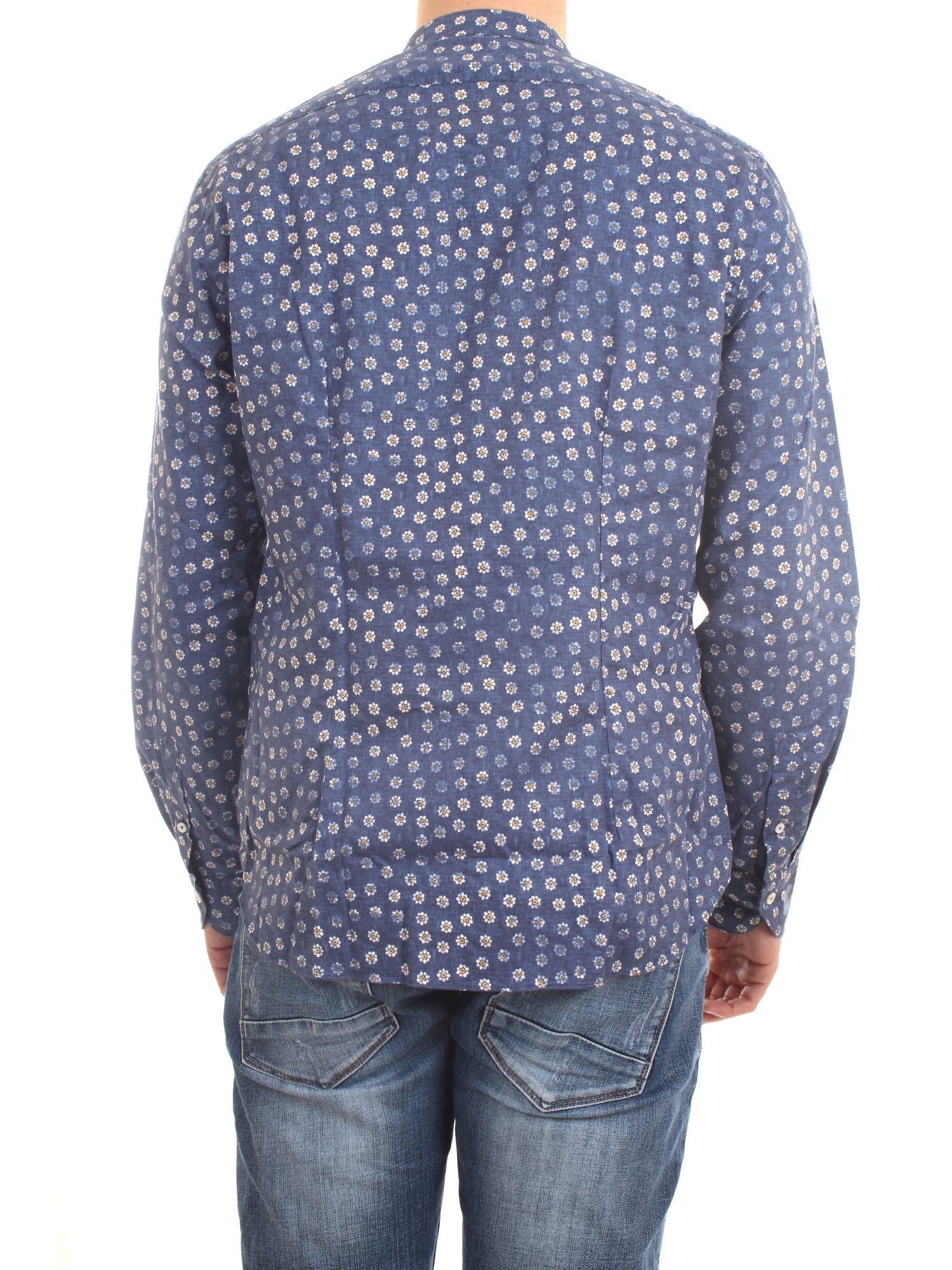 XACUS 81518.001 Blue Clothing Man Shirt XACUS 81518.001 Blue Clothing Man Shirt