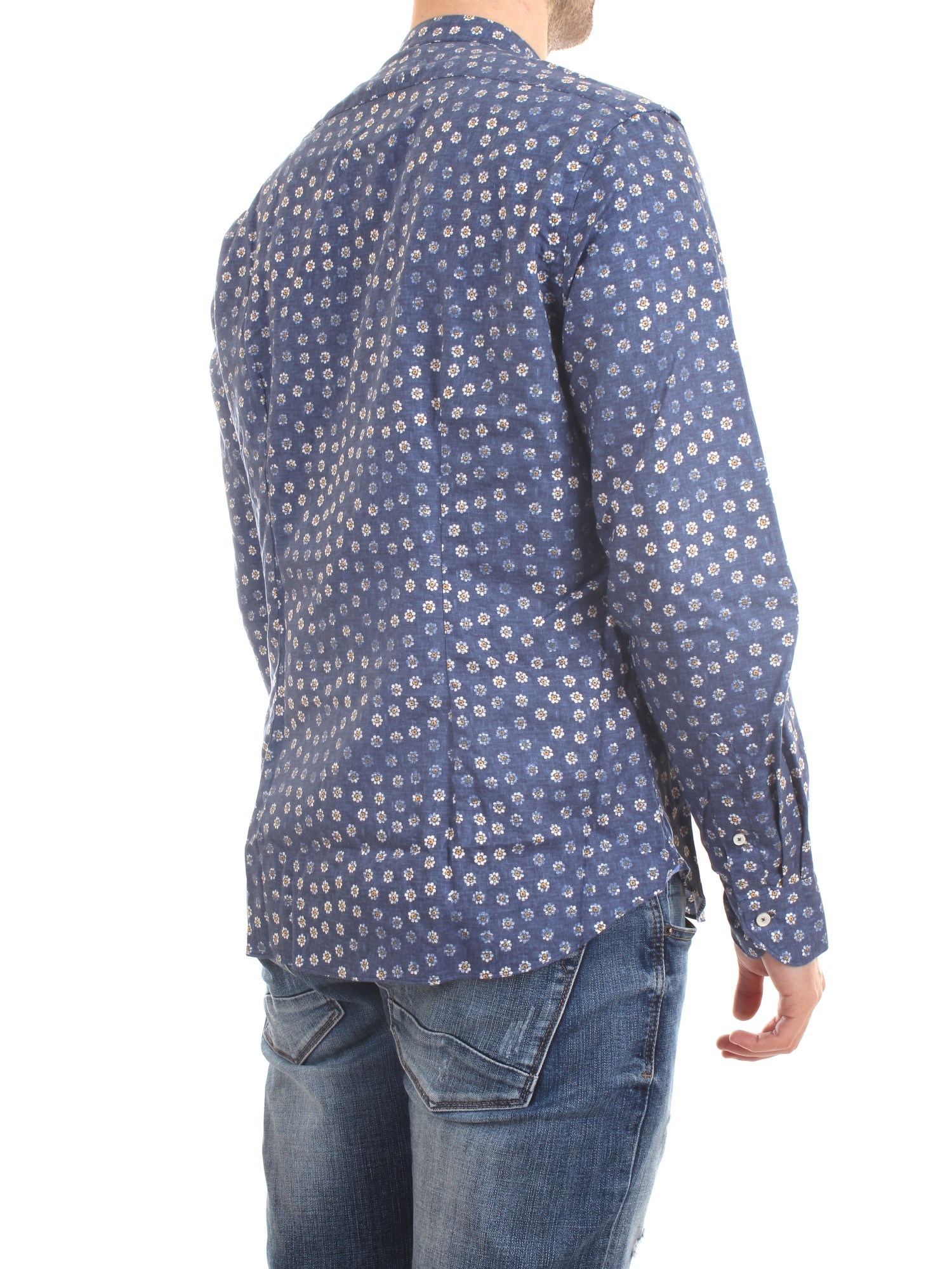 XACUS 81518.001 Blue Clothing Man Shirt XACUS 81518.001 Blue Clothing Man Shirt