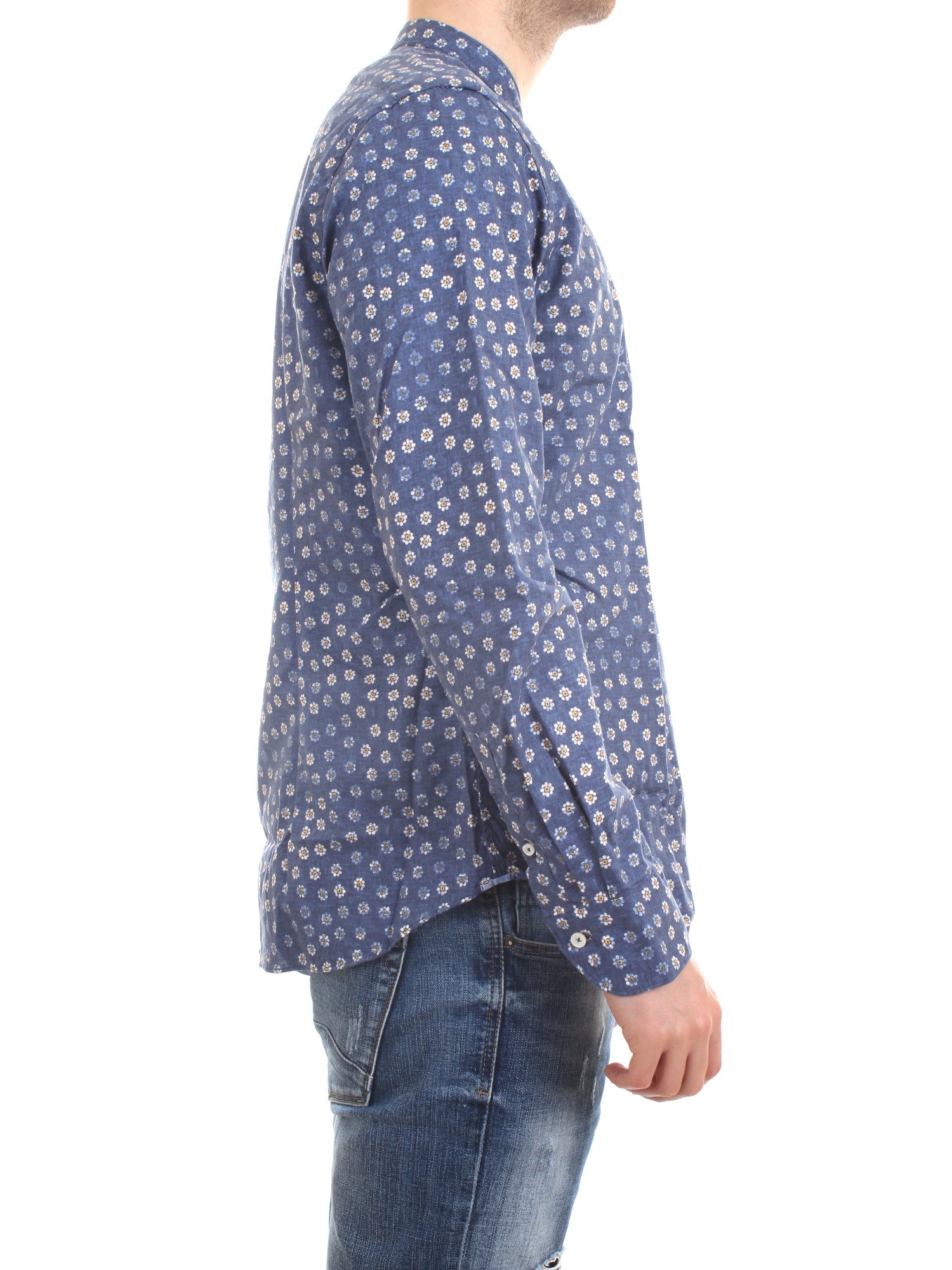 XACUS 81518.001 Blue Clothing Man Shirt XACUS 81518.001 Blue Clothing Man Shirt