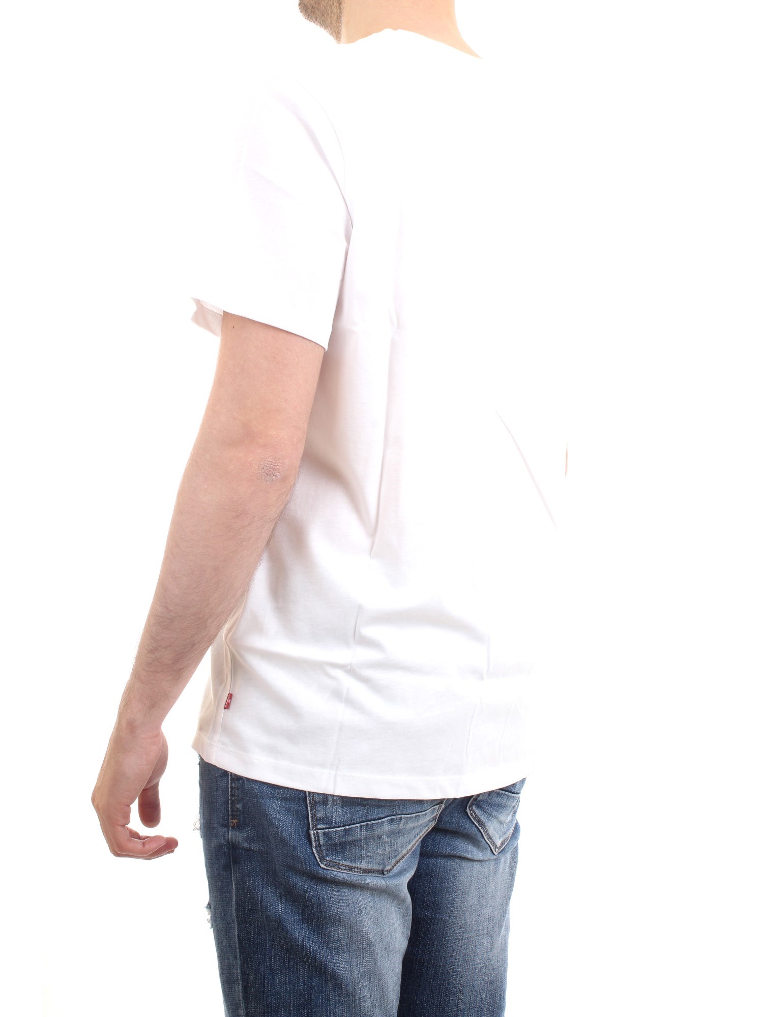 LEVI'S 22489-0343 White Clothing Man T-Shirt/Polo LEVI'S 22489-0343 White Clothing Man T-Shirt/Polo