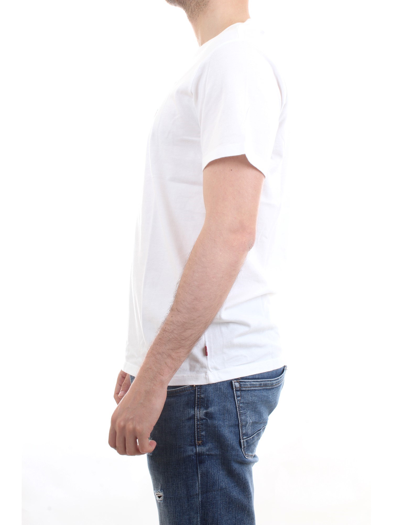 LEVI'S 22489-0318 White Clothing Man T-Shirt/Polo LEVI'S 22489-0318 White Clothing Man T-Shirt/Polo