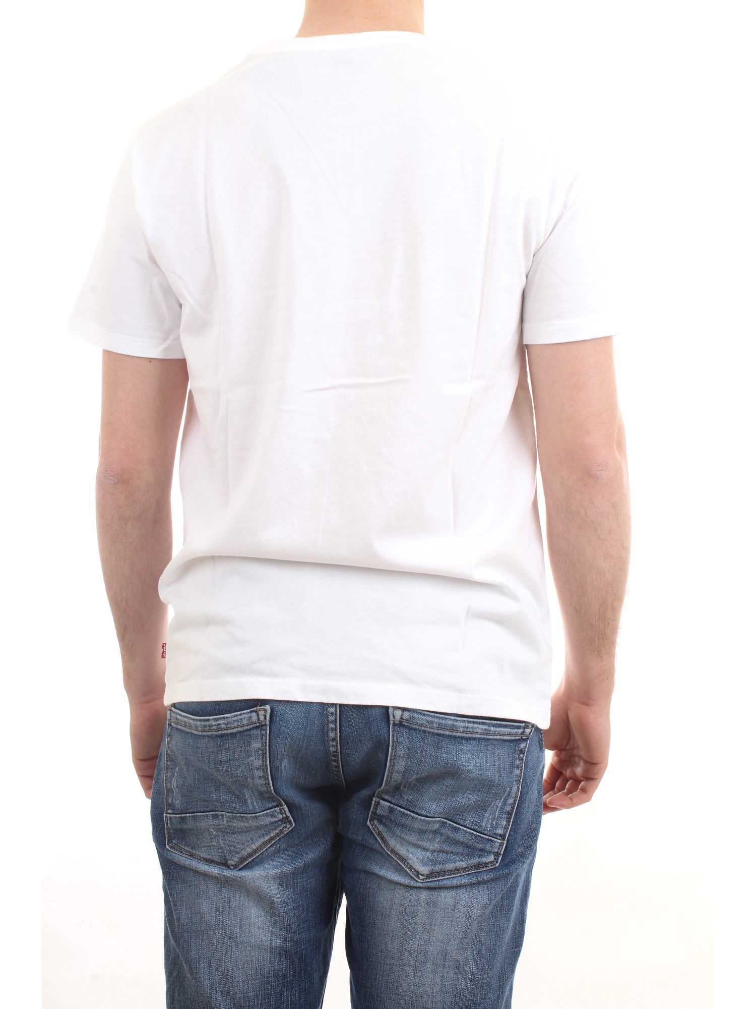 LEVI'S 22489-0318 White Clothing Man T-Shirt/Polo LEVI'S 22489-0318 White Clothing Man T-Shirt/Polo
