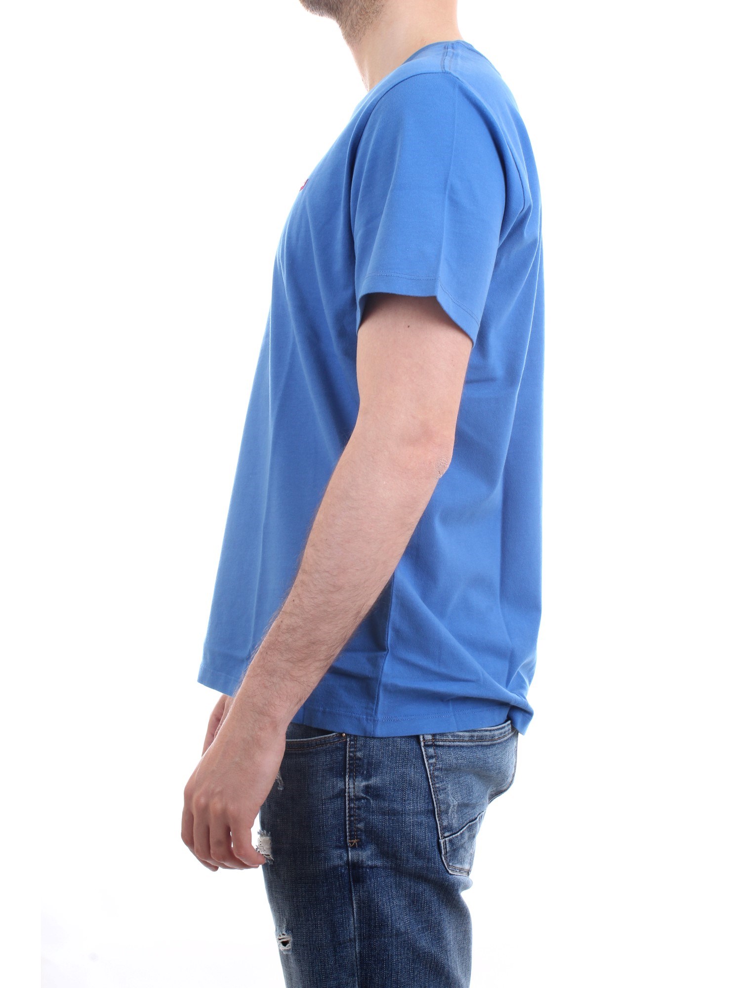 LEVI'S 56605 Light blue Clothing Man T-Shirt/Polo LEVI'S 56605 Light blue Clothing Man T-Shirt/Polo