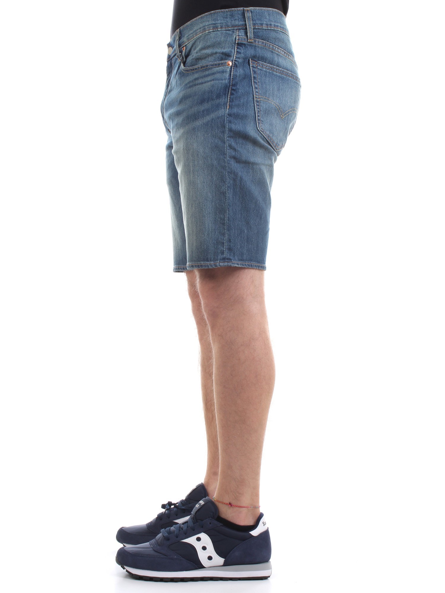 LEVI'S 39864 Medium blue Clothing Man Shorts LEVI'S 39864 Medium blue Clothing Man Shorts