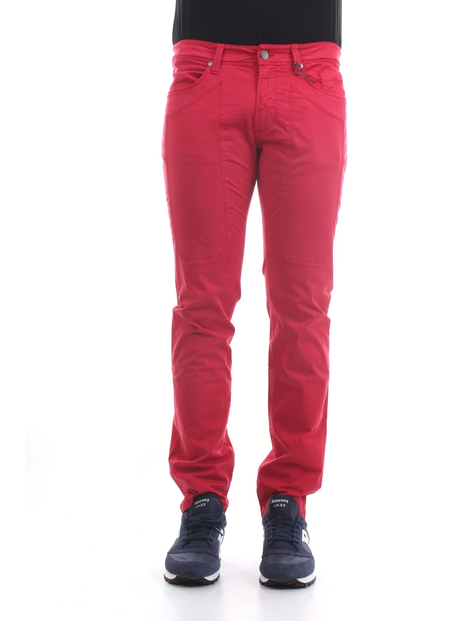 JECKERSON JKUPA077CJ374 Red Clothing Man Trousers JECKERSON JKUPA077CJ374 Red Clothing Man Trousers