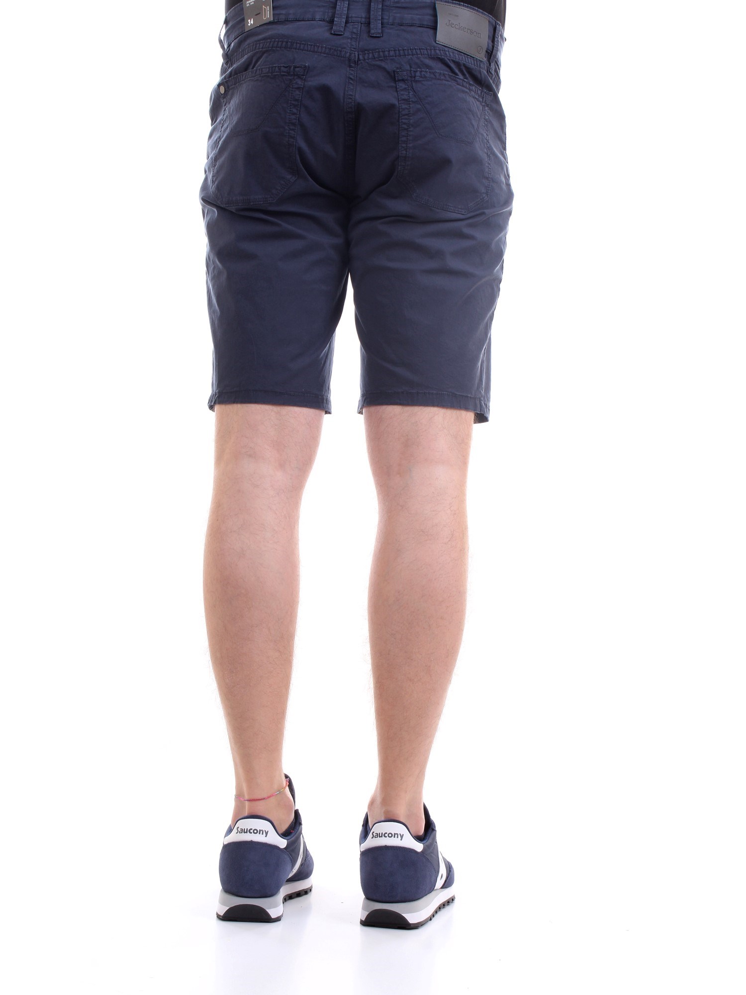 JECKERSON JKUBE001CJ374 Blue Clothing Man Shorts JECKERSON JKUBE001CJ374 Blue Clothing Man Shorts
