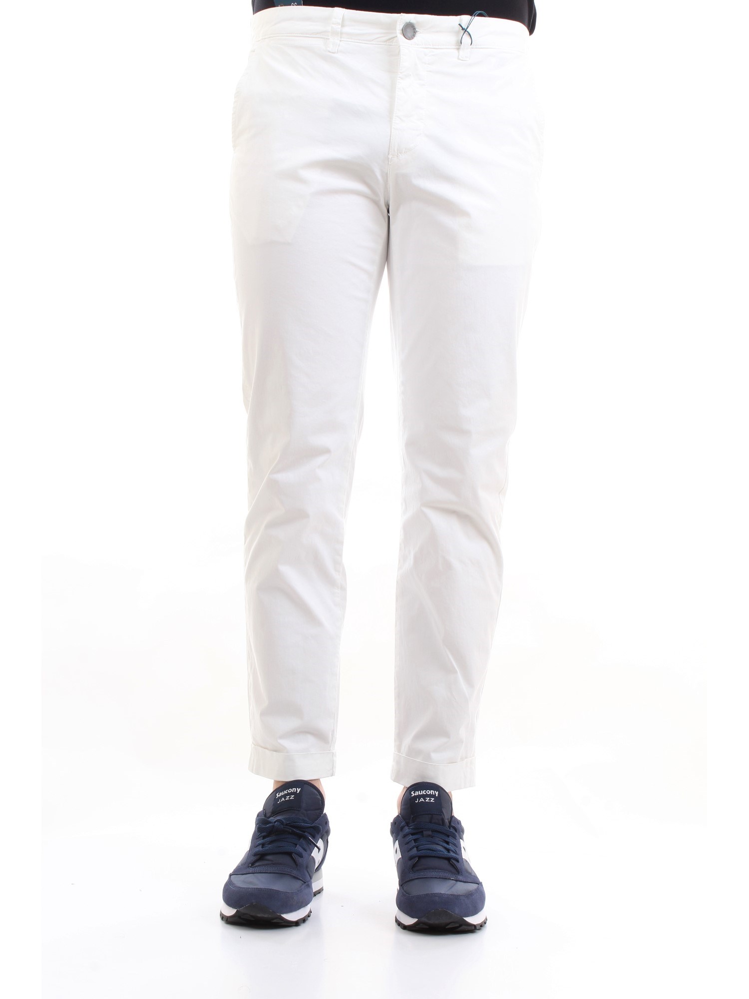 JECKERSON JKUPA046CJ374 White Clothing Man Trousers JECKERSON JKUPA046CJ374 White Clothing Man Trousers