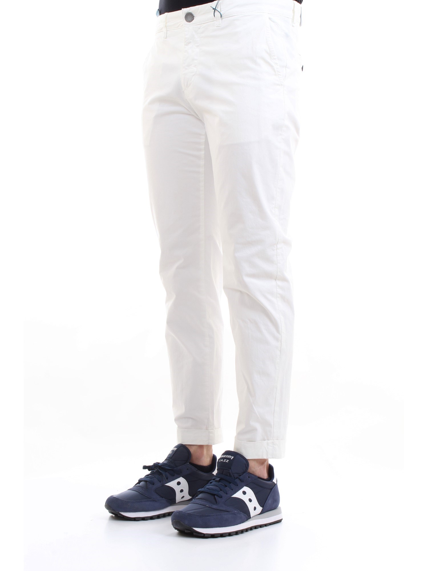 JECKERSON JKUPA046CJ374 White Clothing Man Trousers JECKERSON JKUPA046CJ374 White Clothing Man Trousers