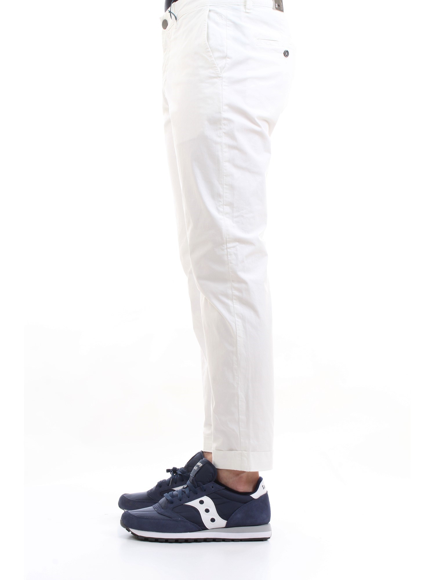 JECKERSON JKUPA046CJ374 White Clothing Man Trousers JECKERSON JKUPA046CJ374 White Clothing Man Trousers