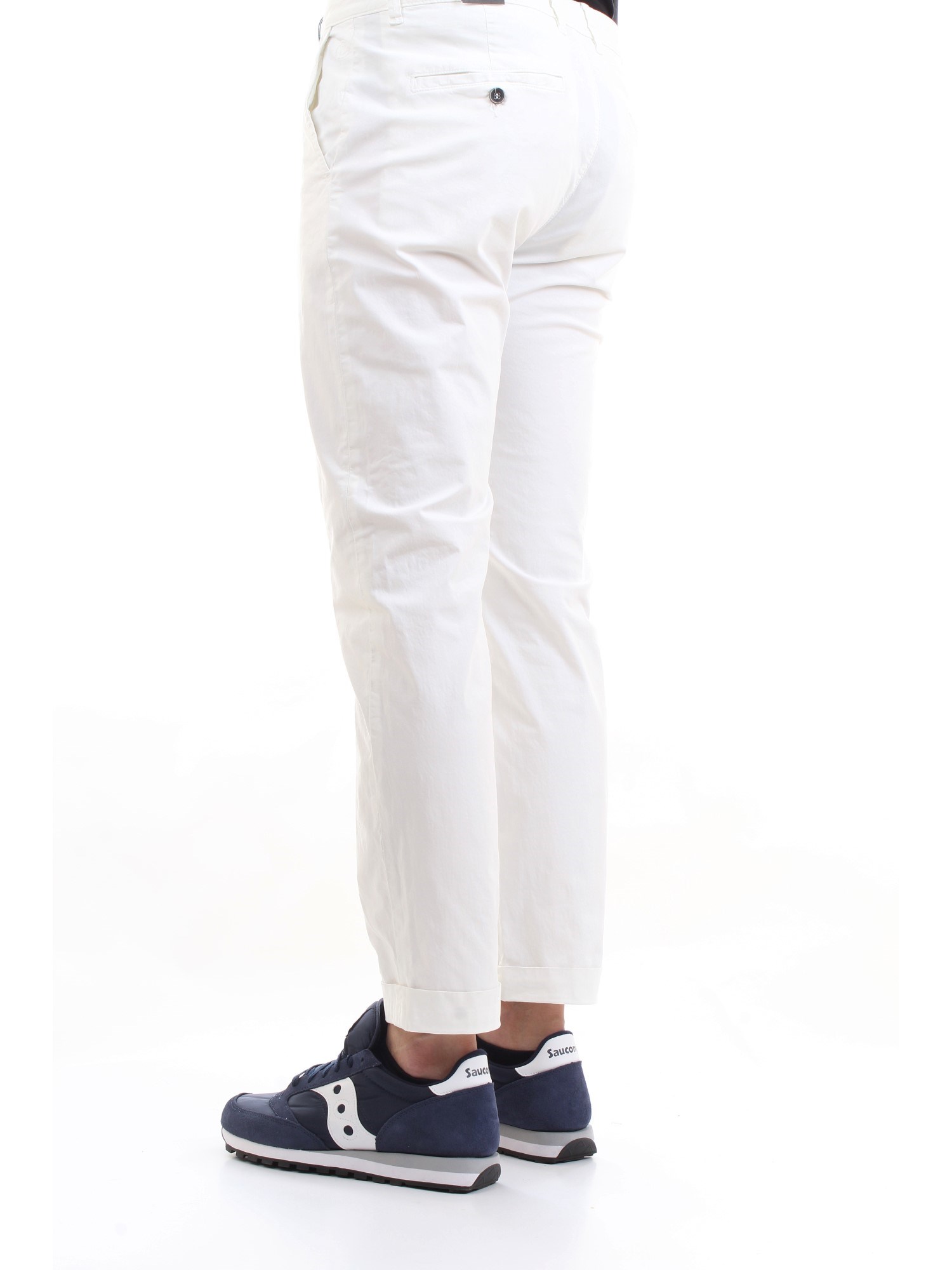JECKERSON JKUPA046CJ374 White Clothing Man Trousers JECKERSON JKUPA046CJ374 White Clothing Man Trousers