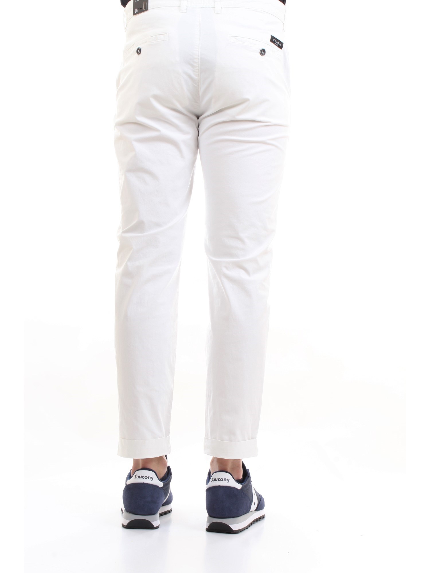 JECKERSON JKUPA046CJ374 White Clothing Man Trousers JECKERSON JKUPA046CJ374 White Clothing Man Trousers