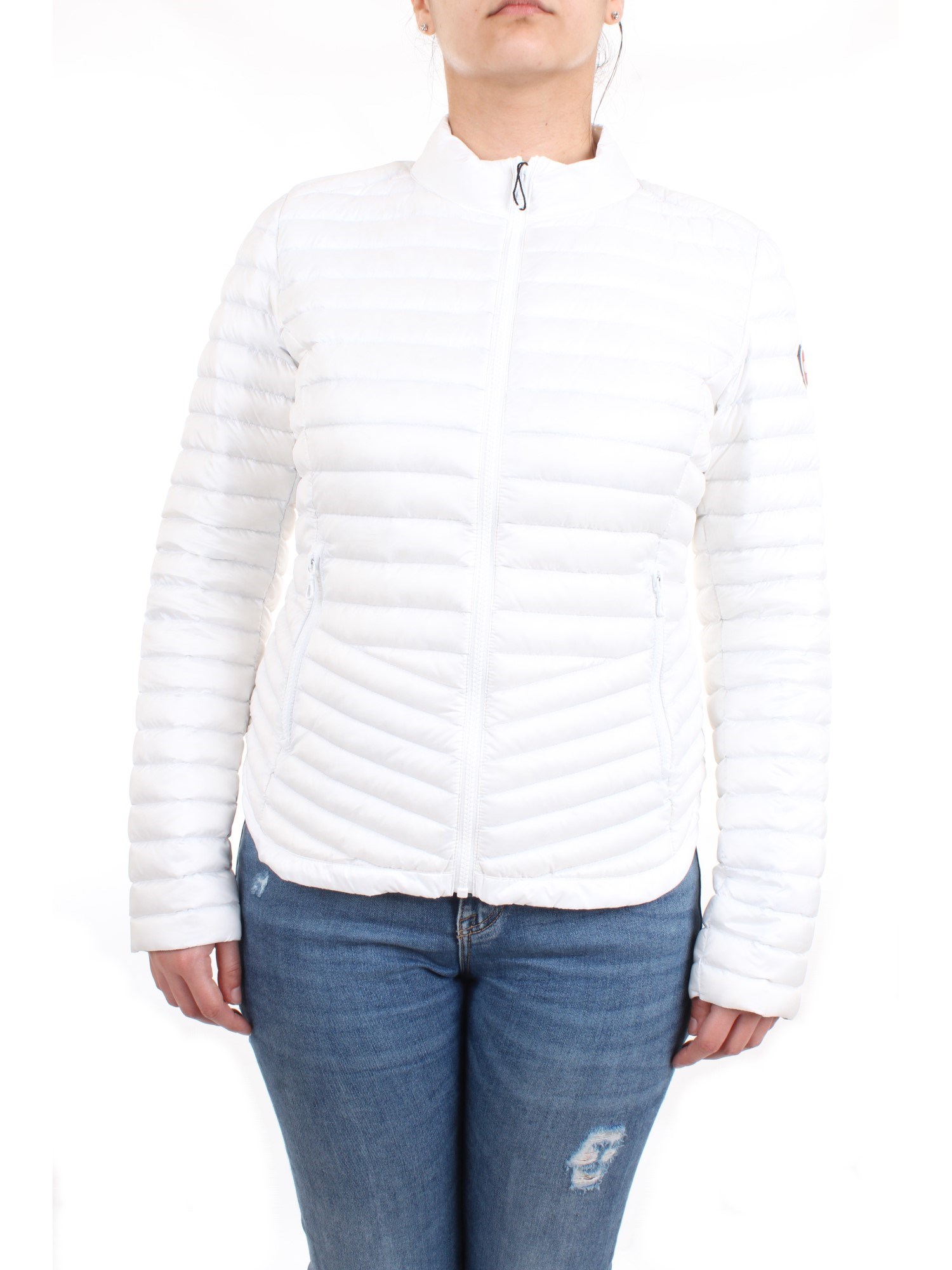 COLMAR ORIGINALS 2141Z White Clothing Woman Duvet COLMAR ORIGINALS 2141Z White Clothing Woman Duvet