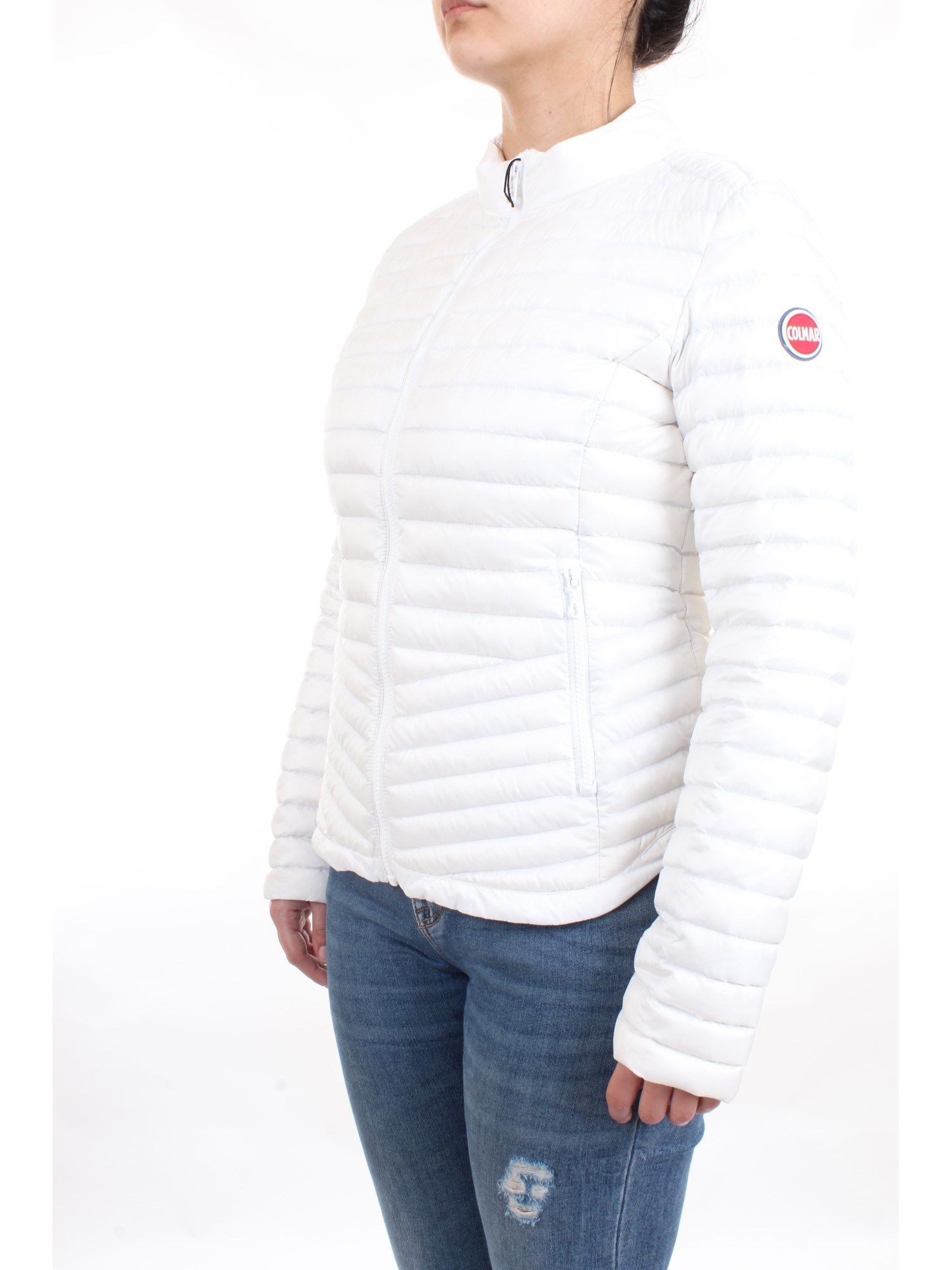 COLMAR ORIGINALS 2141Z White Clothing Woman Duvet COLMAR ORIGINALS 2141Z White Clothing Woman Duvet