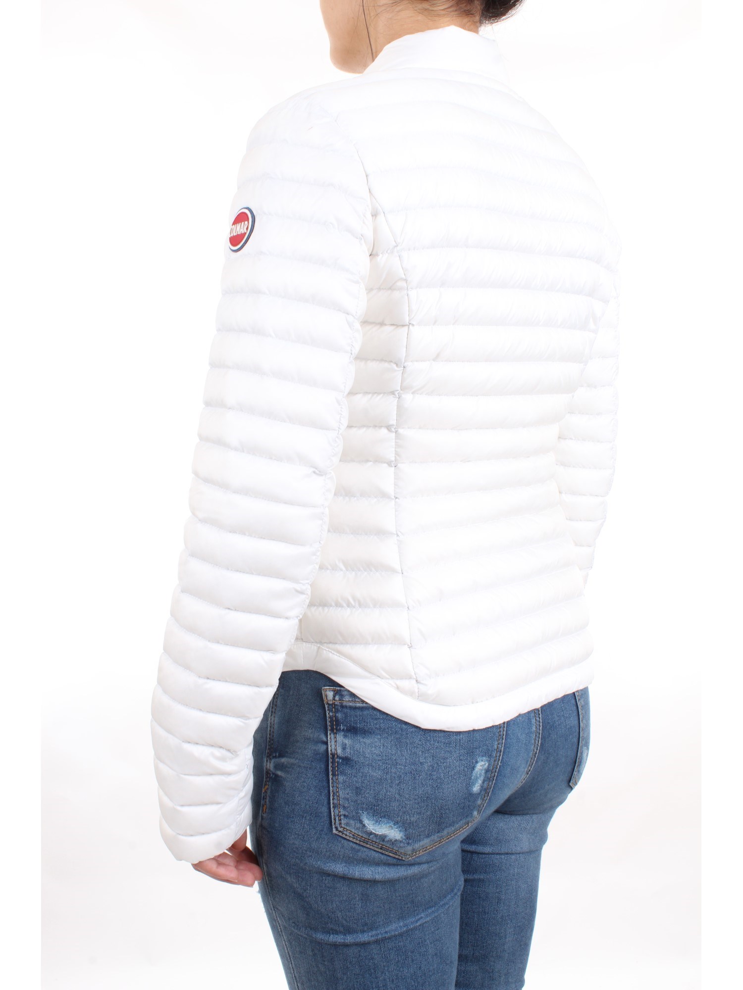 COLMAR ORIGINALS 2141Z White Clothing Woman Duvet COLMAR ORIGINALS 2141Z White Clothing Woman Duvet