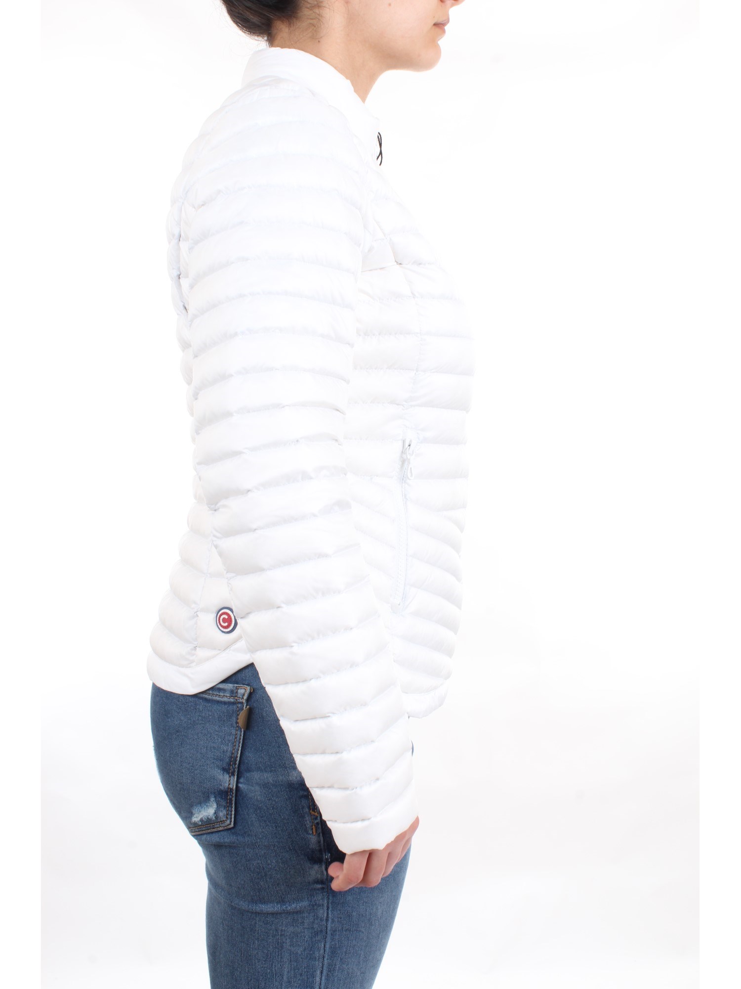 COLMAR ORIGINALS 2141Z White Clothing Woman Duvet COLMAR ORIGINALS 2141Z White Clothing Woman Duvet