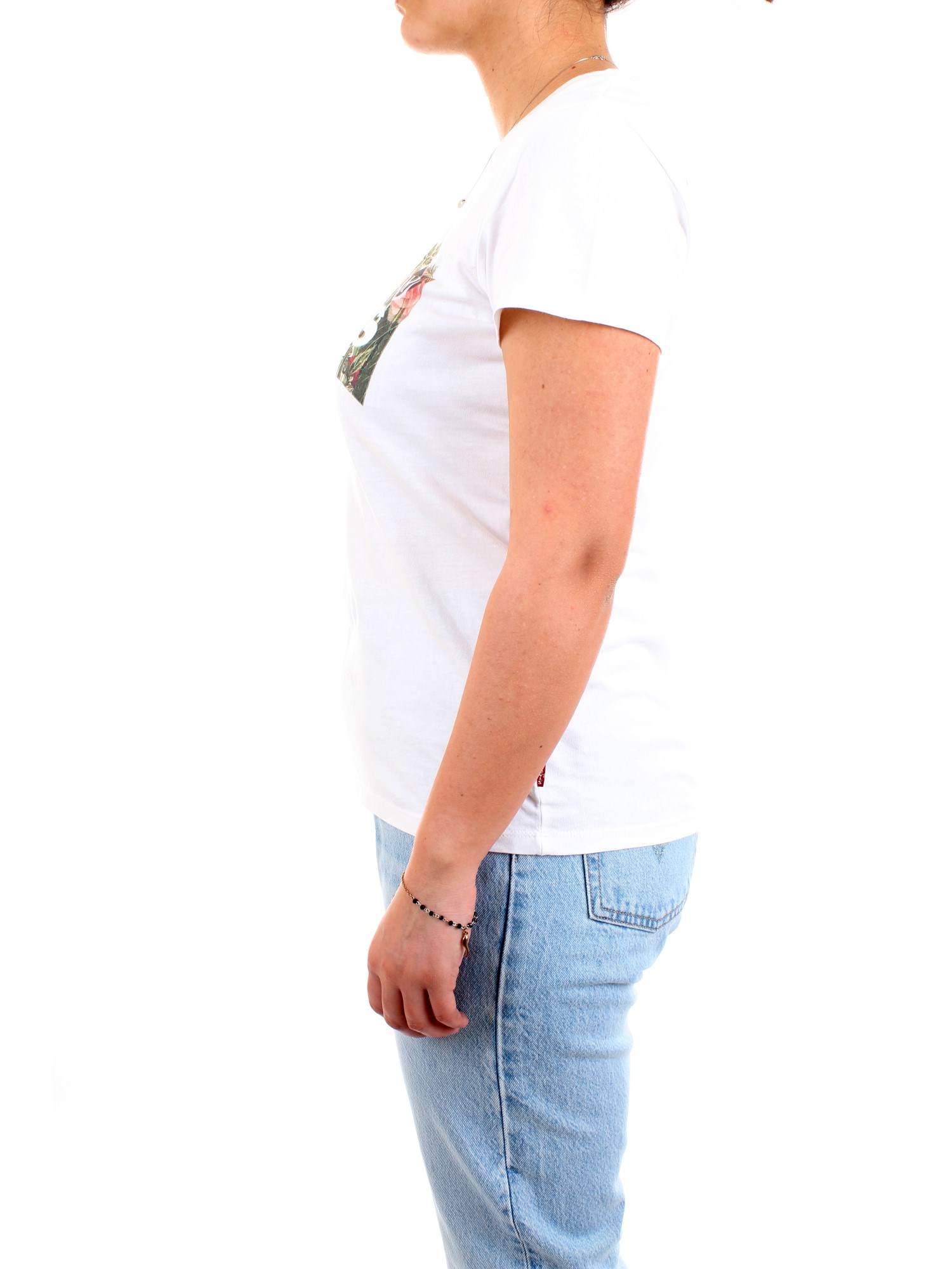 LEVI'S 17369 1265 White Clothing Woman T-Shirt/Polo LEVI'S 17369 1265 White Clothing Woman T-Shirt/Polo