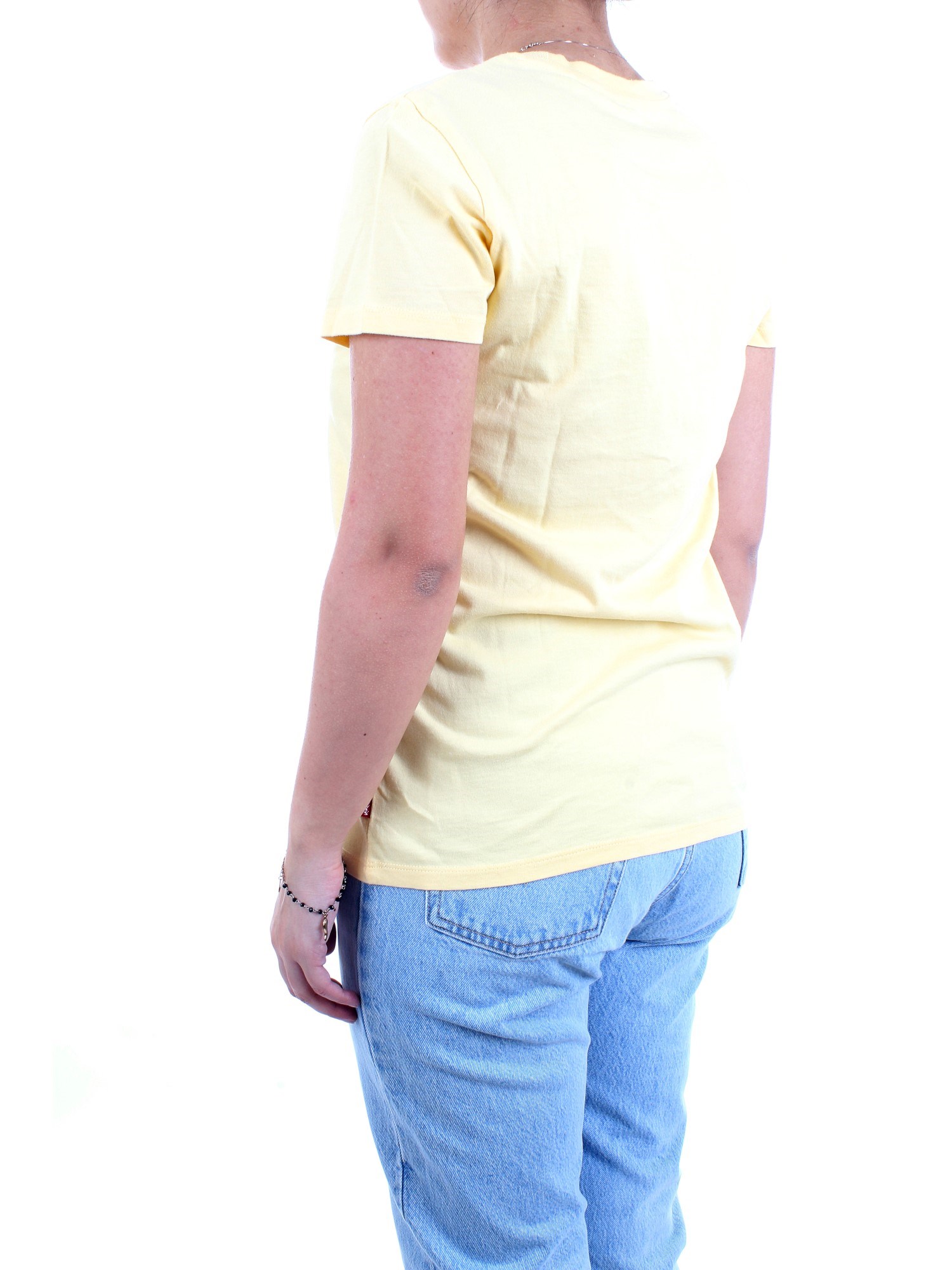 LEVI'S 17369 1264 Yellow Clothing Woman T-Shirt/Polo LEVI'S 17369 1264 Yellow Clothing Woman T-Shirt/Polo