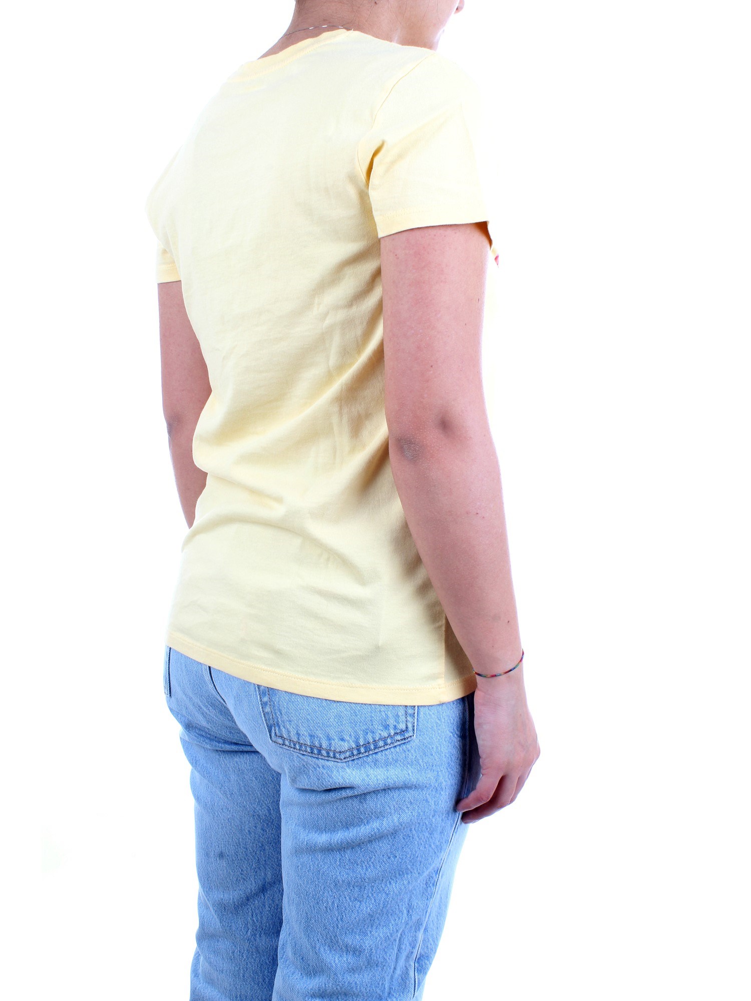 LEVI'S 17369 1264 Yellow Clothing Woman T-Shirt/Polo LEVI'S 17369 1264 Yellow Clothing Woman T-Shirt/Polo