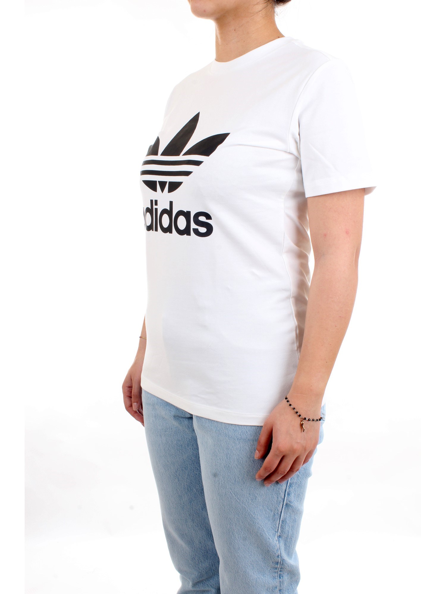 ADIDAS ORIGINALS GN2899 White Clothing Woman T-Shirt/Polo ADIDAS ORIGINALS GN2899 White Clothing Woman T-Shirt/Polo