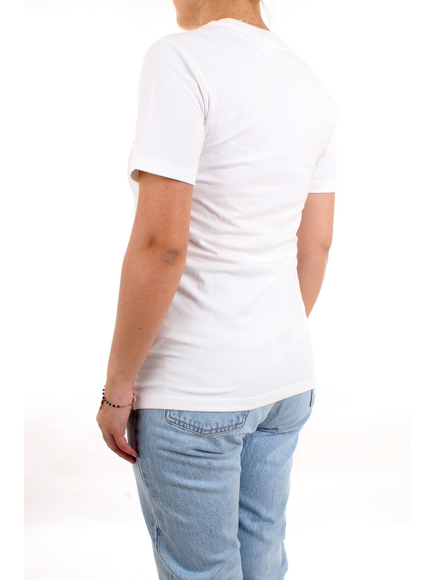 ADIDAS ORIGINALS GN2899 White Clothing Woman T-Shirt/Polo ADIDAS ORIGINALS GN2899 White Clothing Woman T-Shirt/Polo