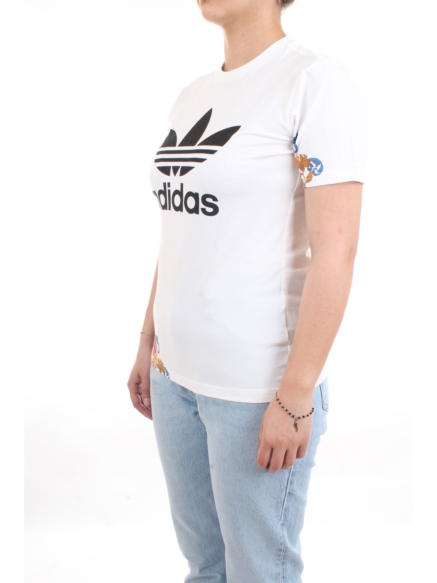 ADIDAS ORIGINALS GN3354 White Clothing Woman T-Shirt/Polo ADIDAS ORIGINALS GN3354 White Clothing Woman T-Shirt/Polo