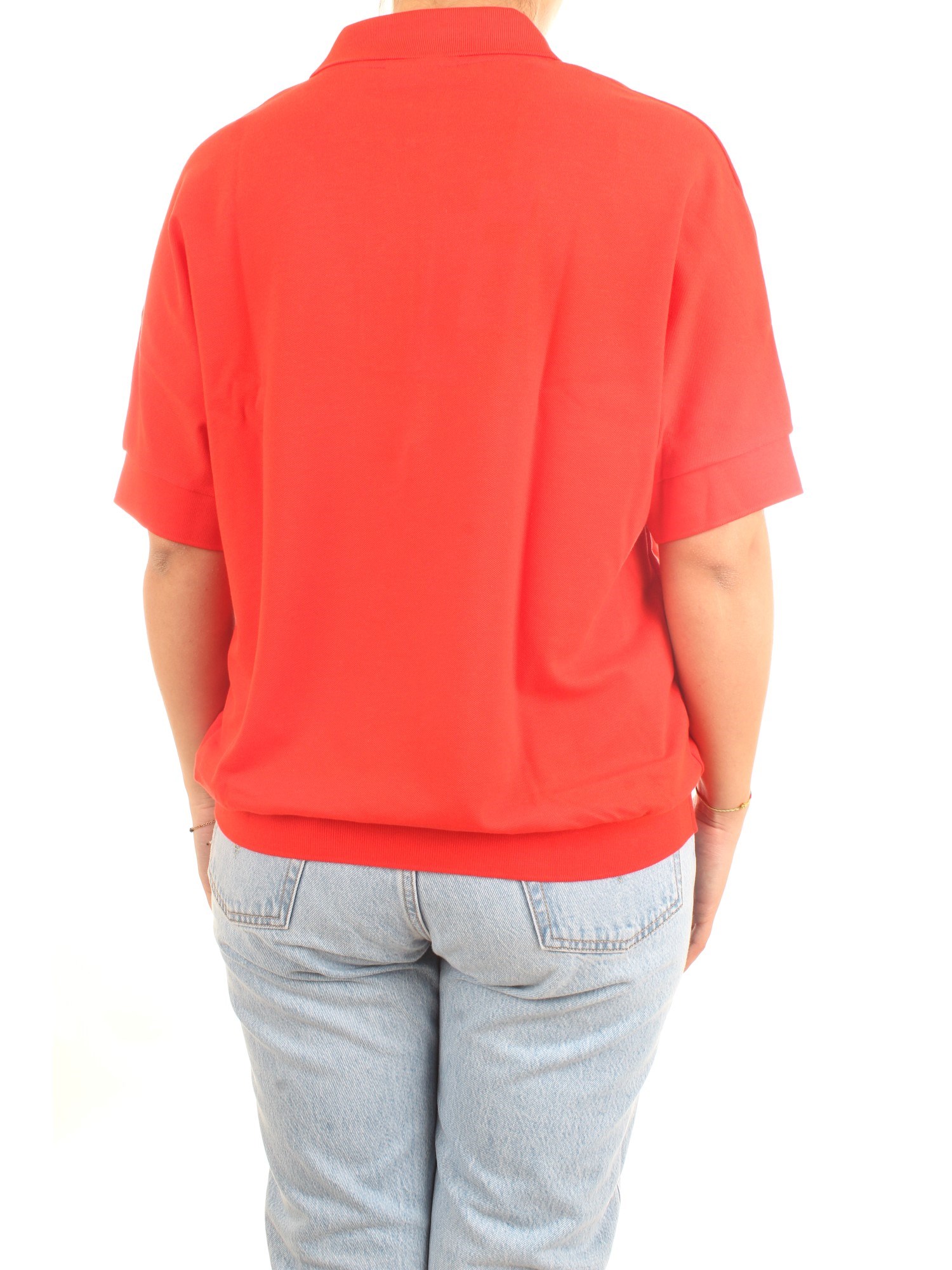 Lacoste PF0504 00 Red Clothing Woman Polo shirt Lacoste PF0504 00 Red Clothing Woman Polo shirt